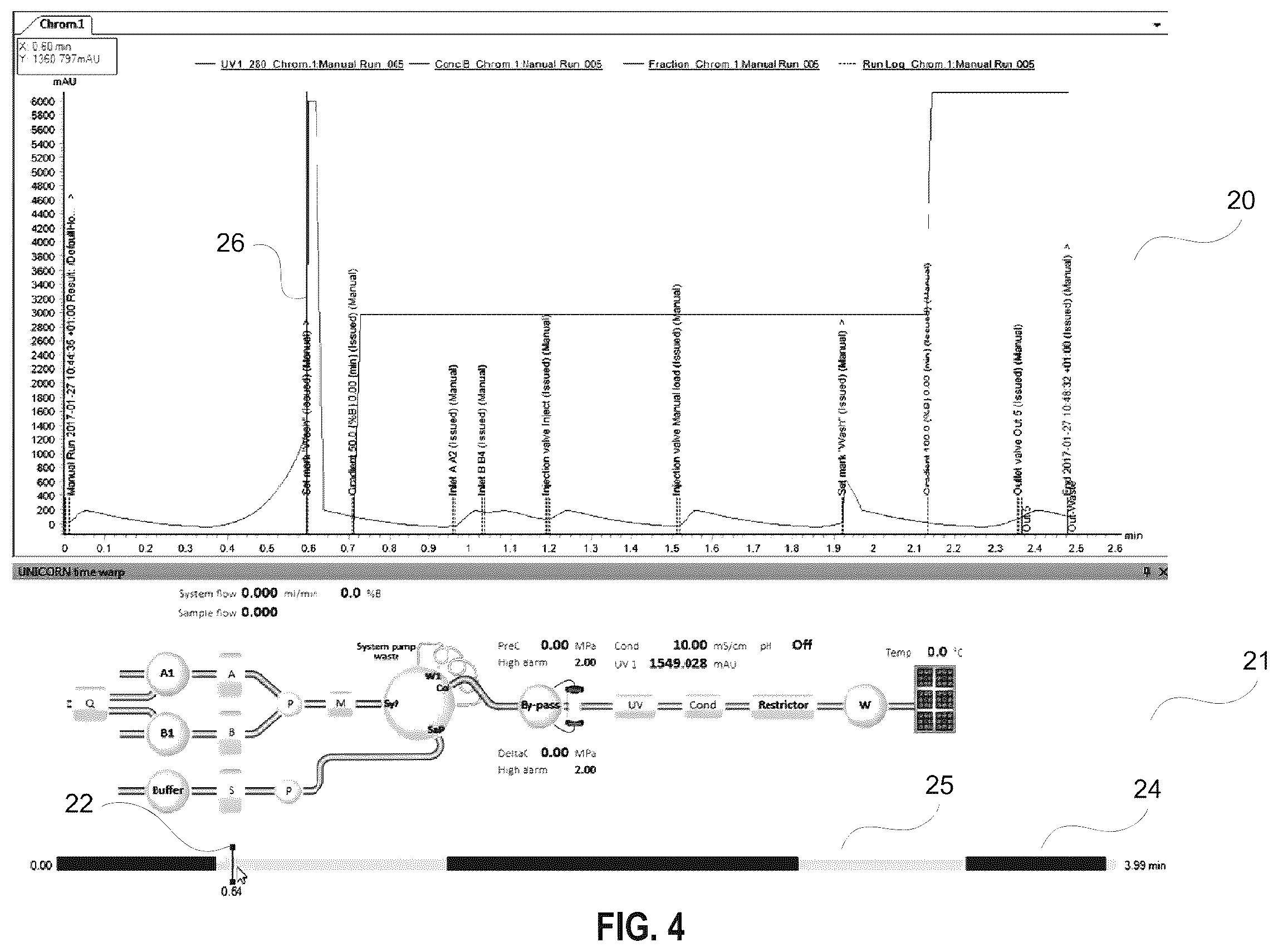 Patent US12613227 Figure 4 – Method in bioprocess purification system