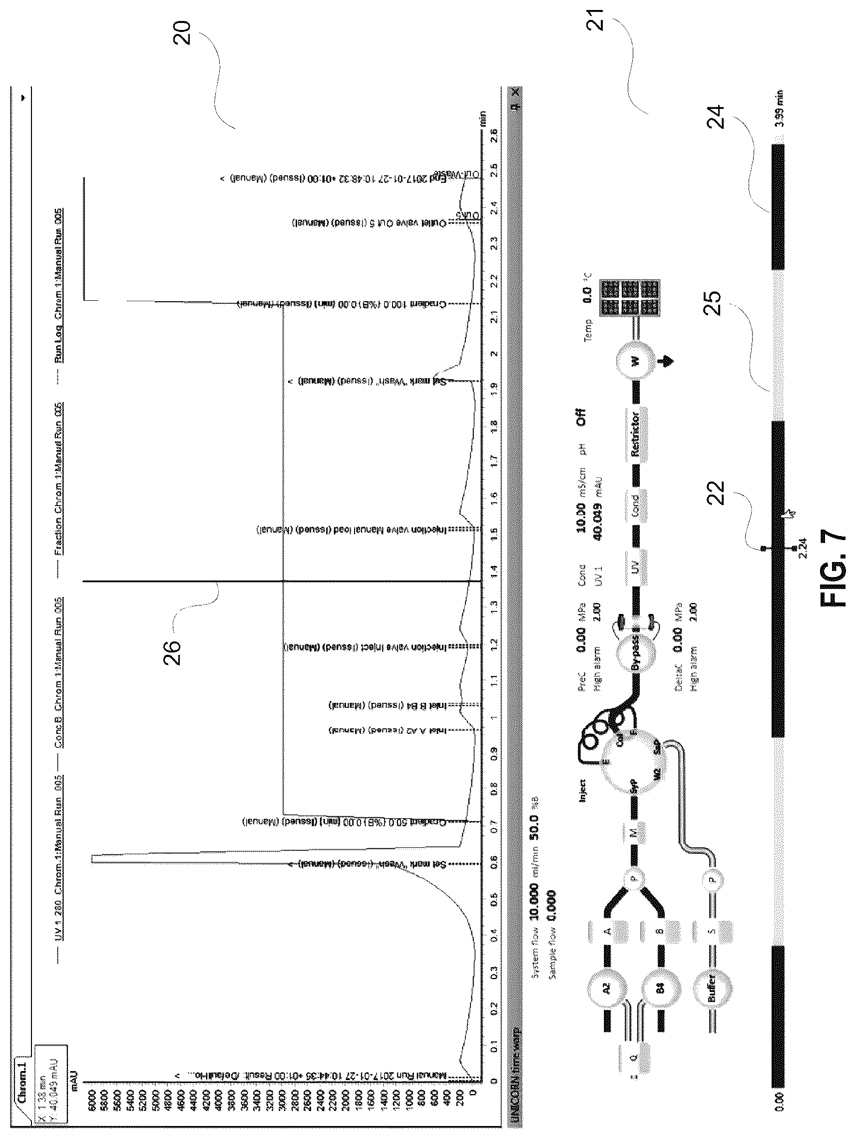 Patent US12613227 Figure 7 – Method in bioprocess purification system