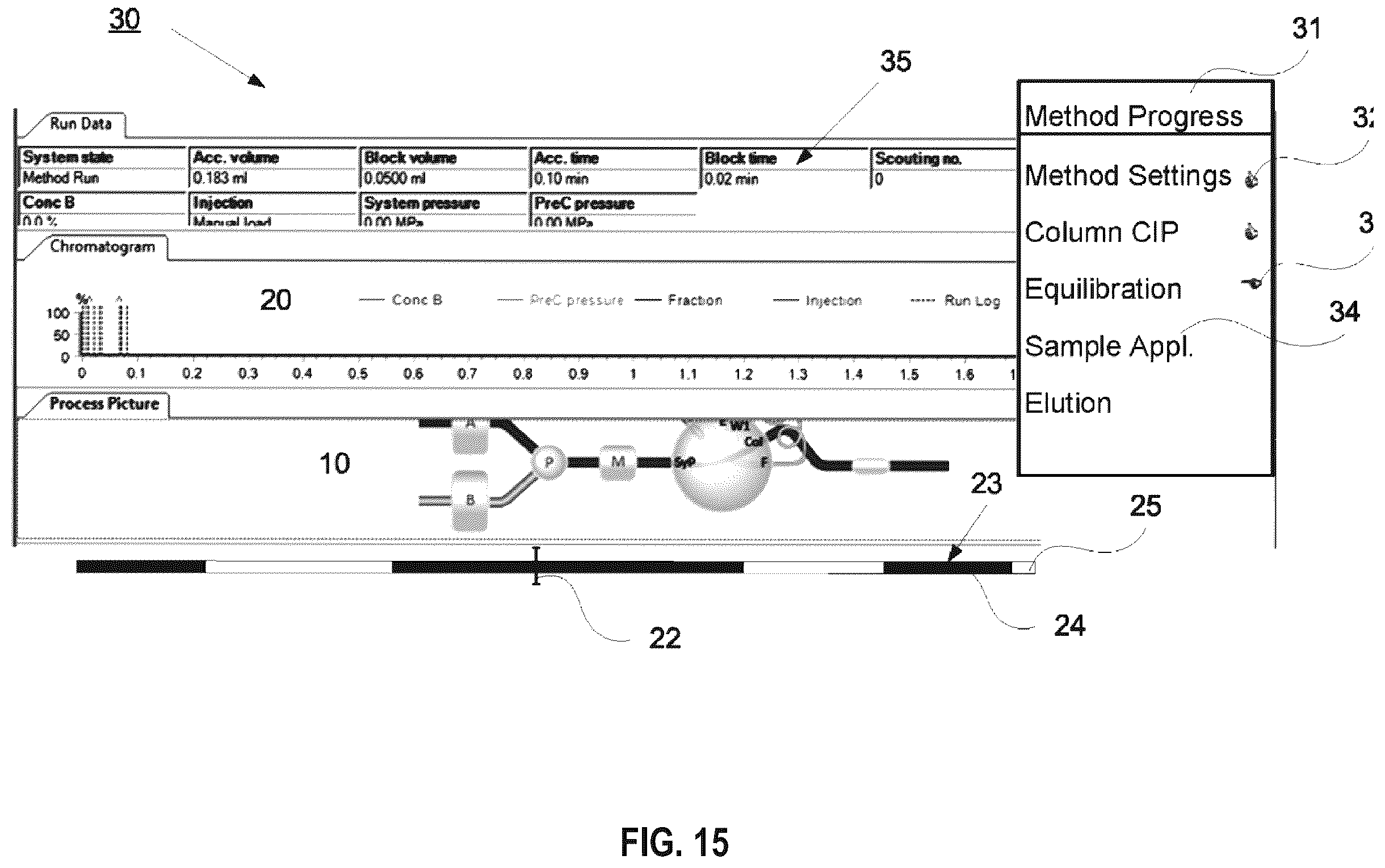 Patent US12613227 Figure 15 – Method in bioprocess purification system