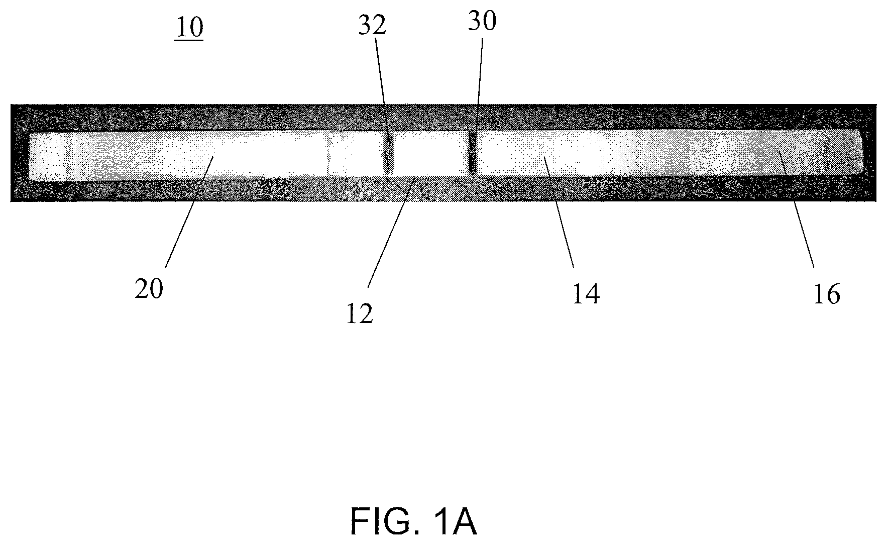 Patent US12613243 Figure 1 – Test device, method and assembly