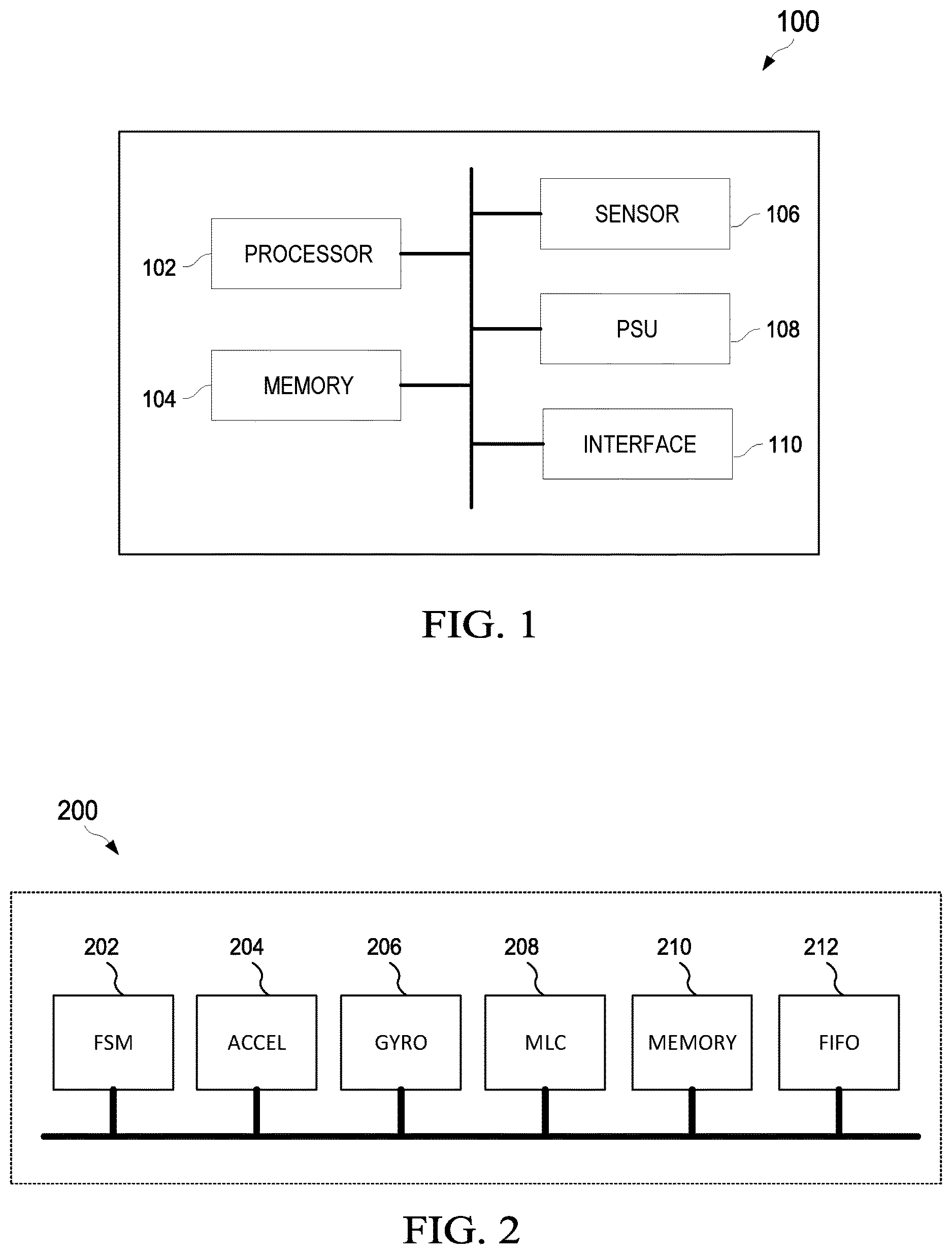 Patent US12613256 Figure 1 – In-sensor shock intensity estimation