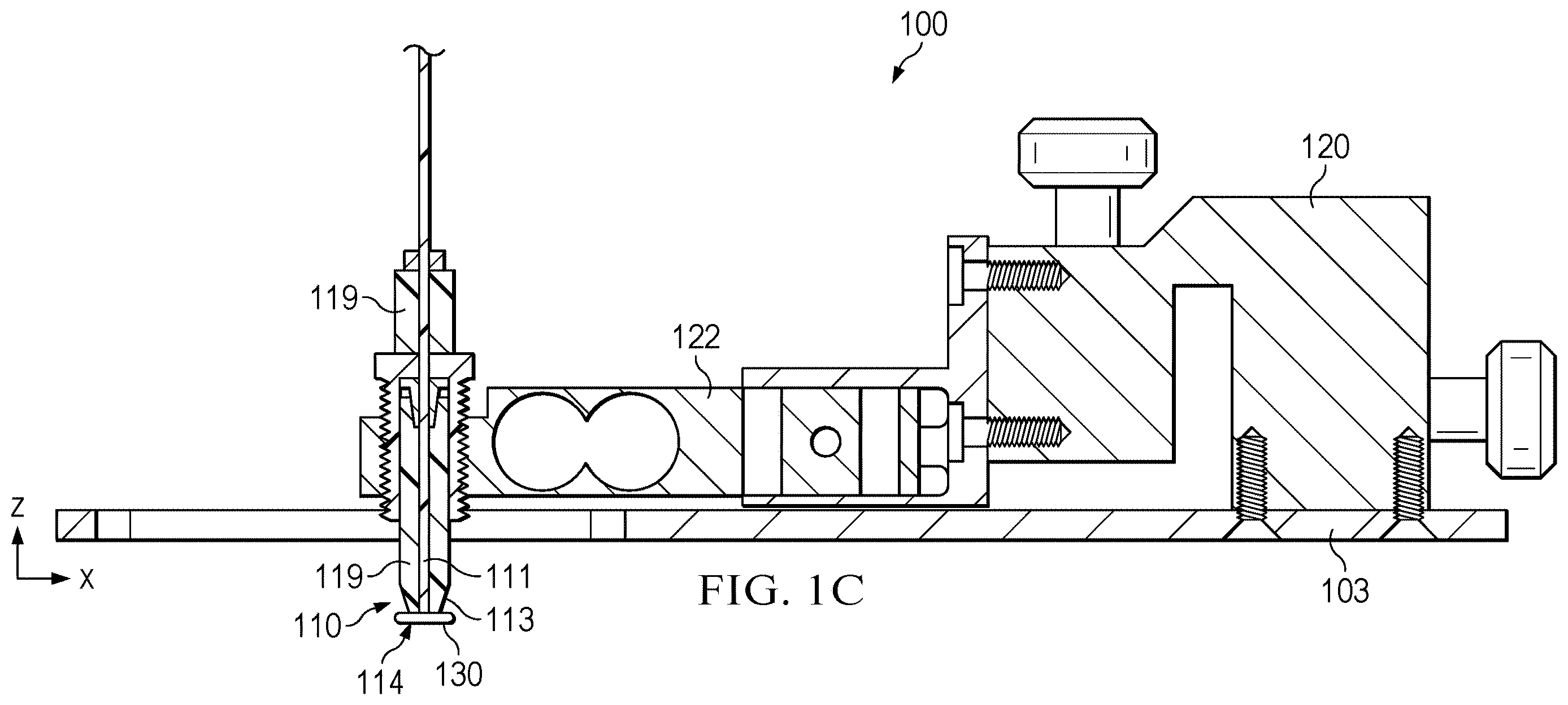 Patent US12613259 Figure 4 – Fluidic wafer probe