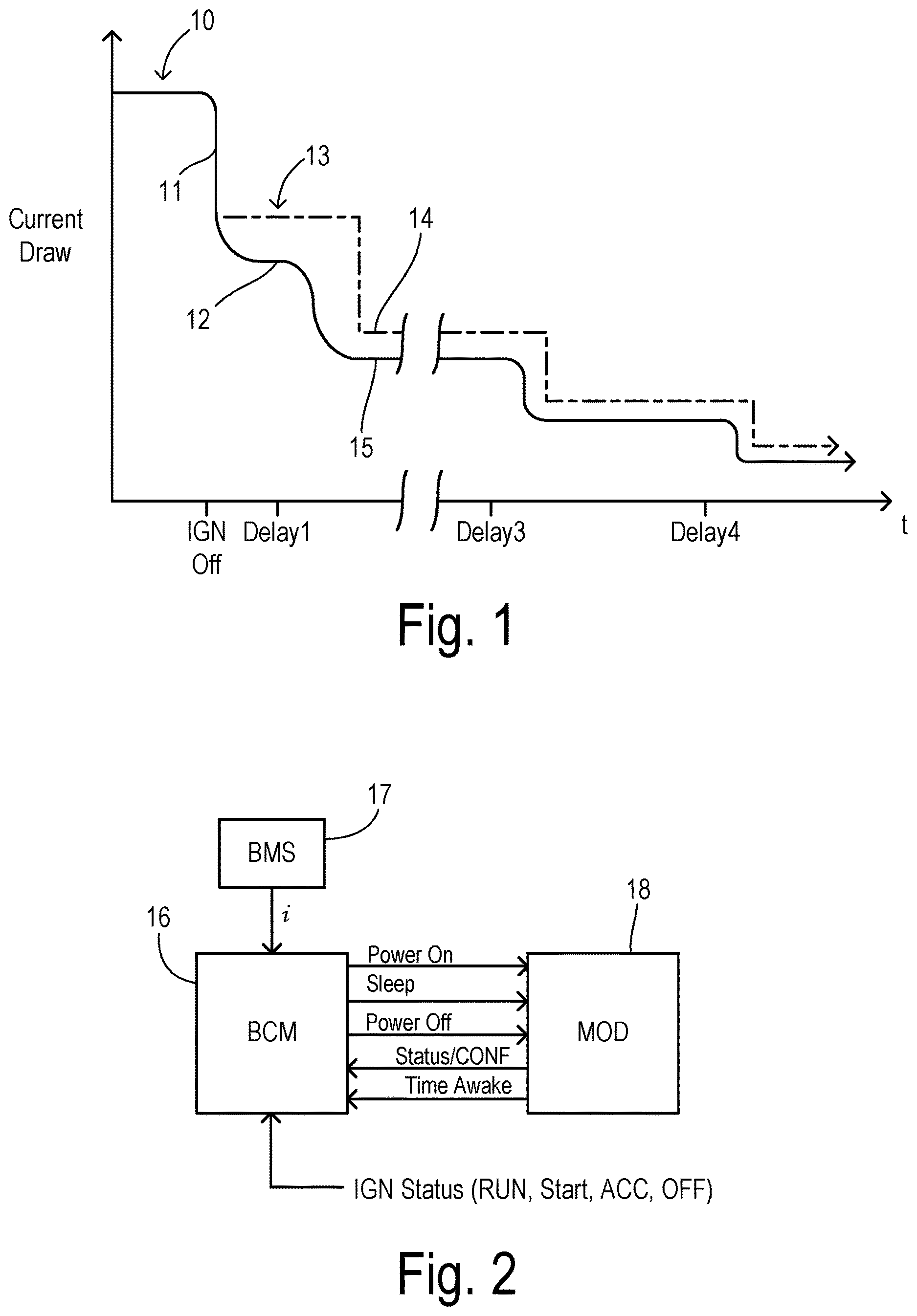 Patent US12613266 — Vehicle key-off load monitoring — Figure 1