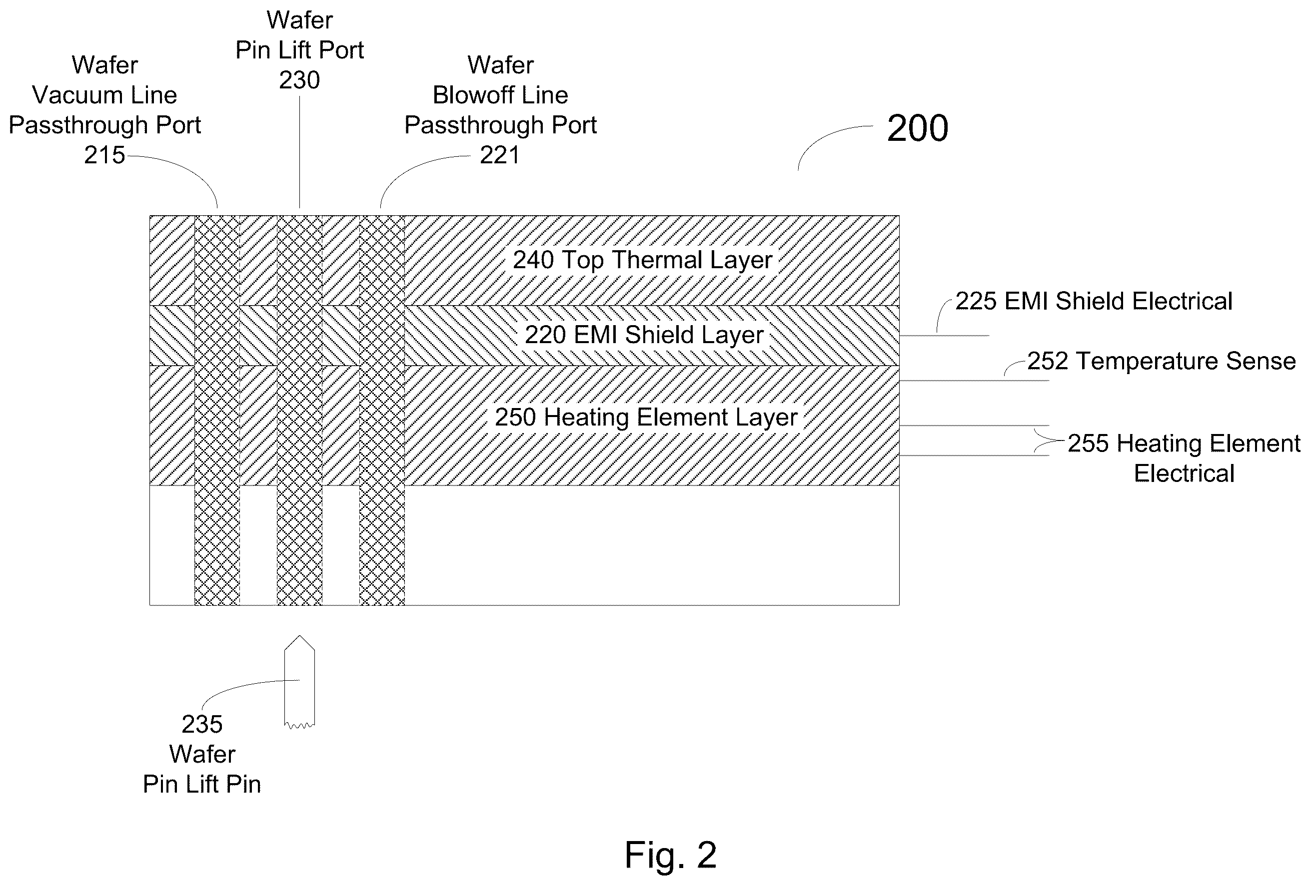 Patent US12613273 Figure 2 – Wafer scale active thermal interposer for device testing