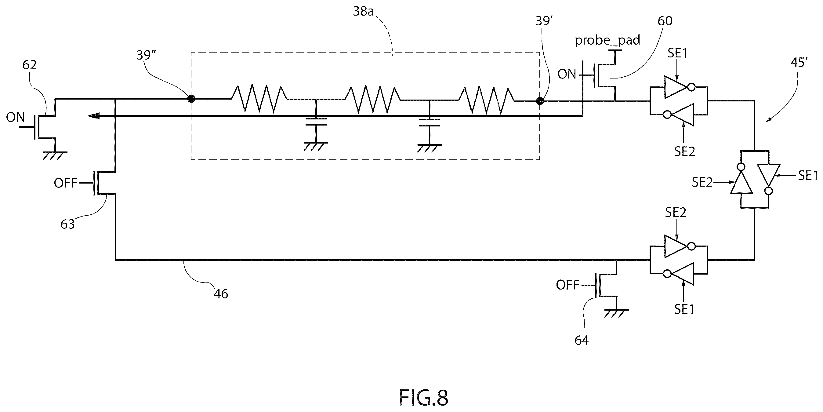 Patent US12613274 Figure 8 – Crack detector for semiconductor dies
