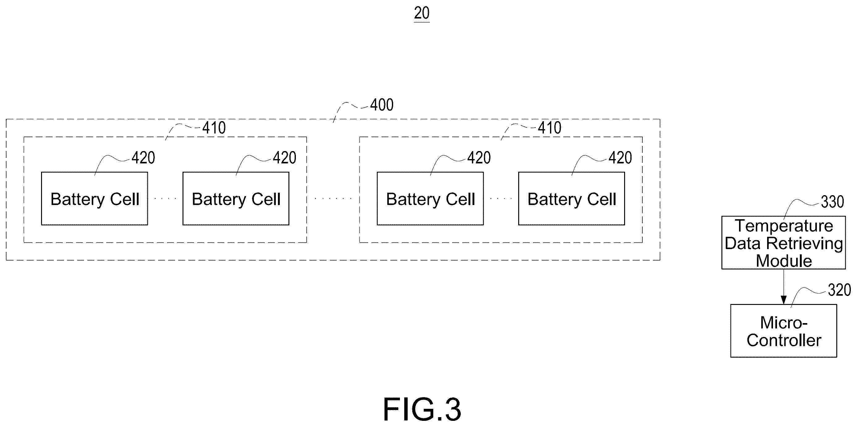 Patent US12613281 Figure 3 – Failure detection method and failure detection system for battery racks
