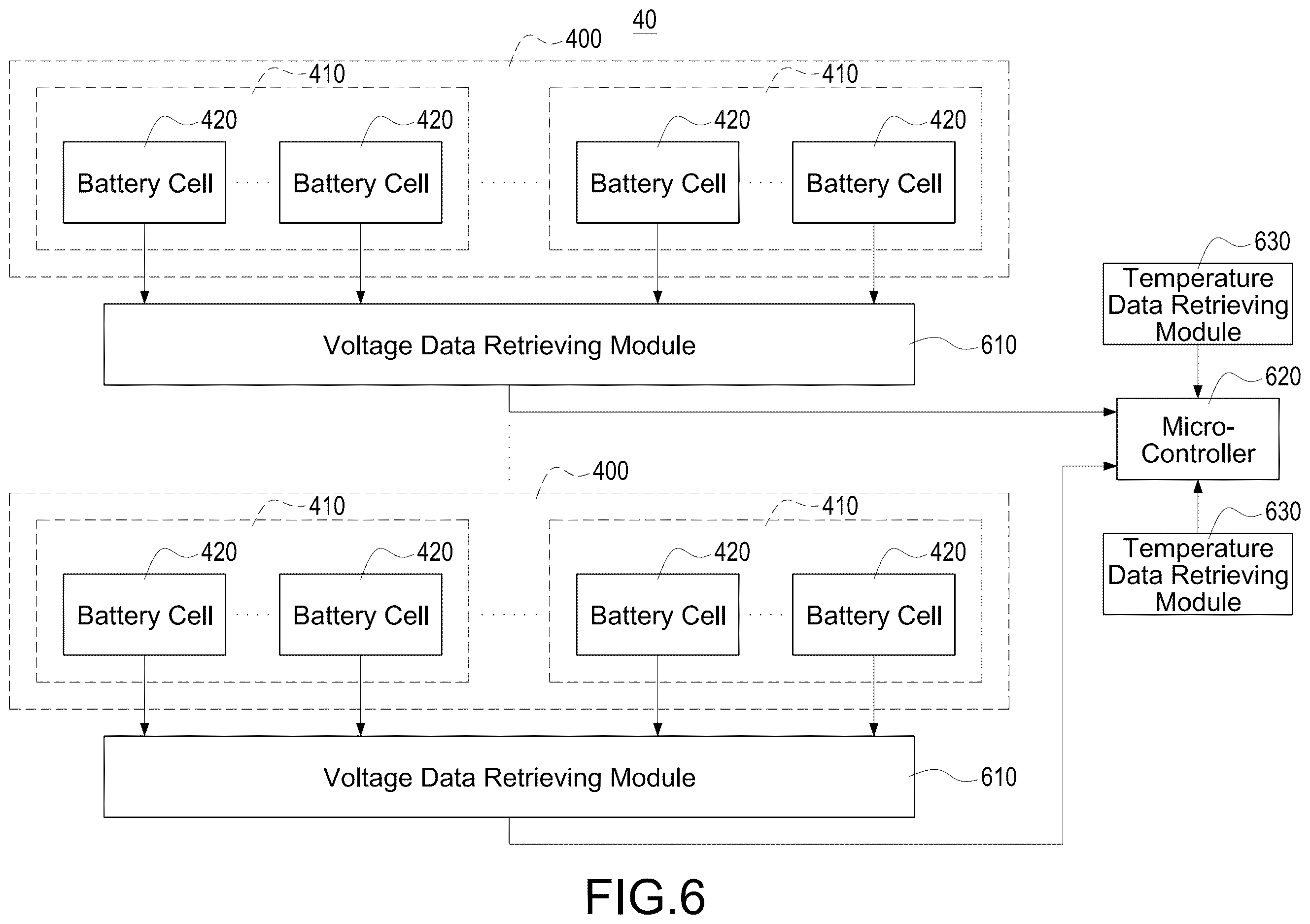 Patent US12613281 Figure 6 – Failure detection method and failure detection system for battery racks