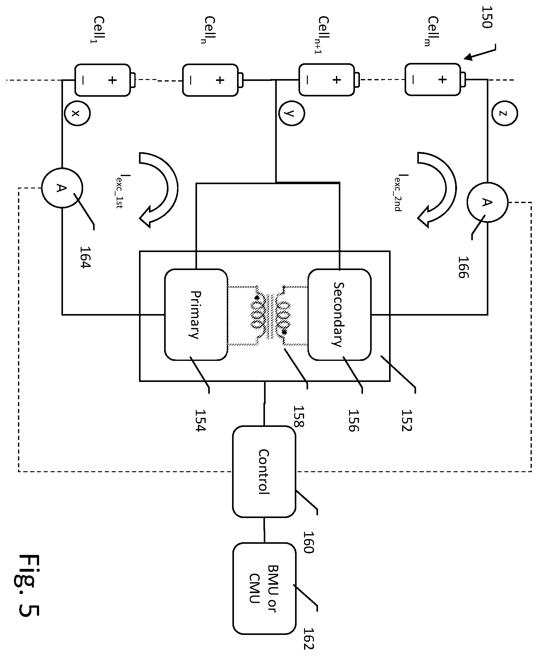 Patent US12613286 Figure 5 – System and method for battery parameter recharacterization