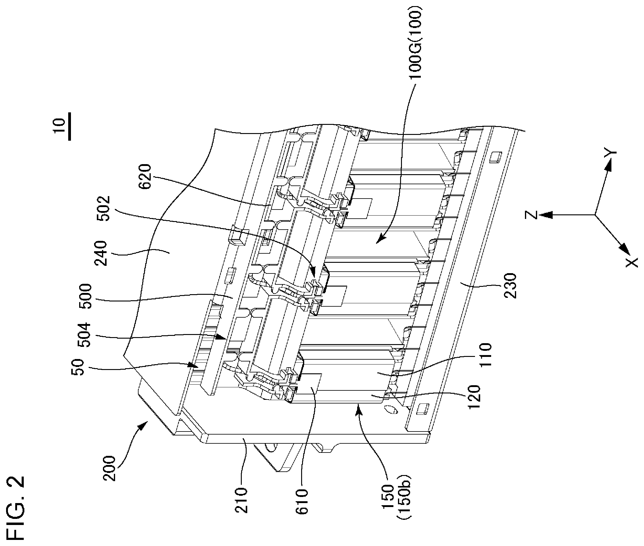 Patent US12613288 Figure 2 – Voltage detection device and battery module