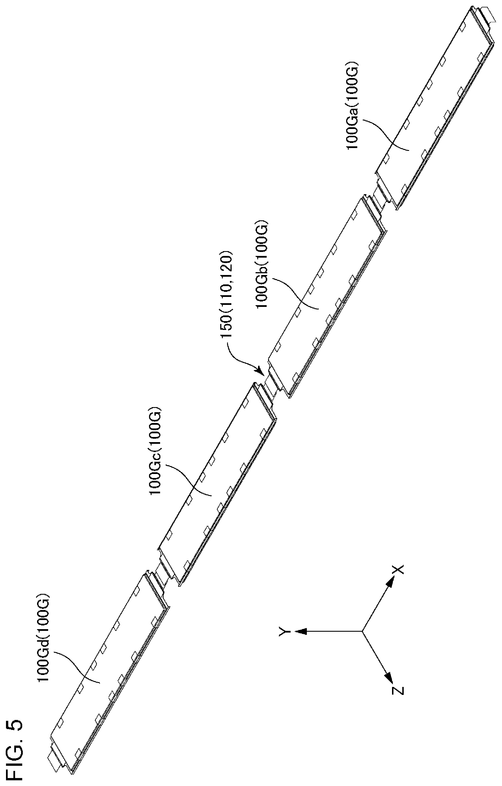 Patent US12613288 Figure 5 – Voltage detection device and battery module