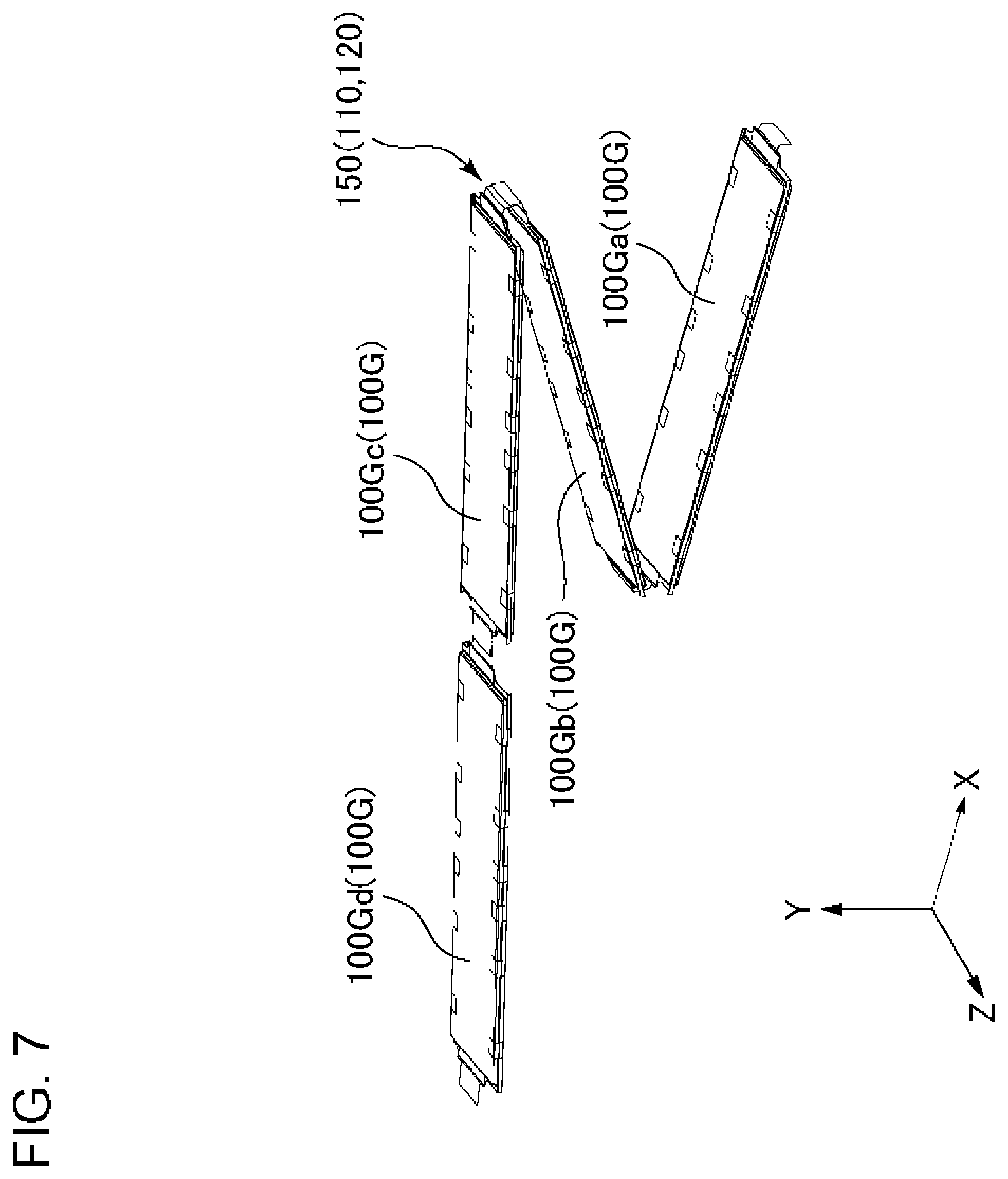 Patent US12613288 Figure 7 – Voltage detection device and battery module