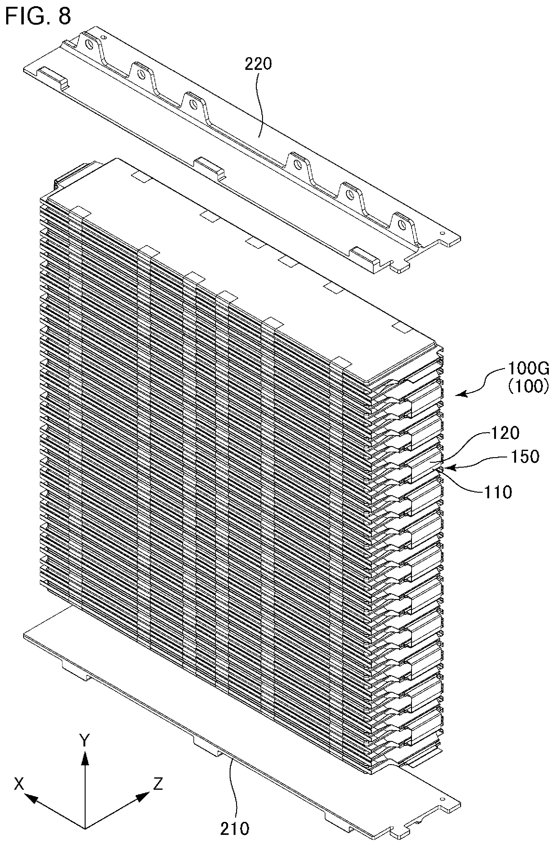 Patent US12613288 Figure 8 – Voltage detection device and battery module