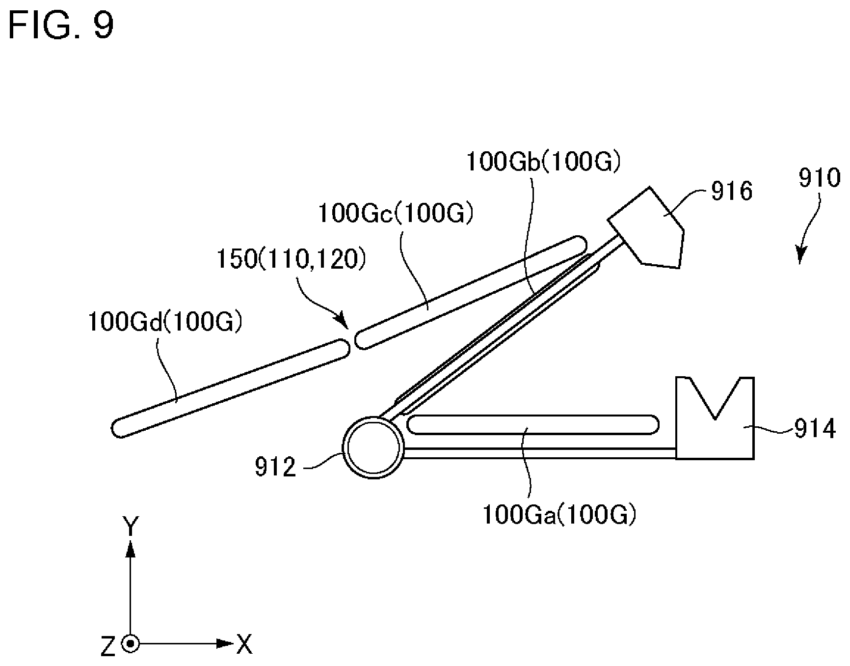 Patent US12613288 Figure 9 – Voltage detection device and battery module