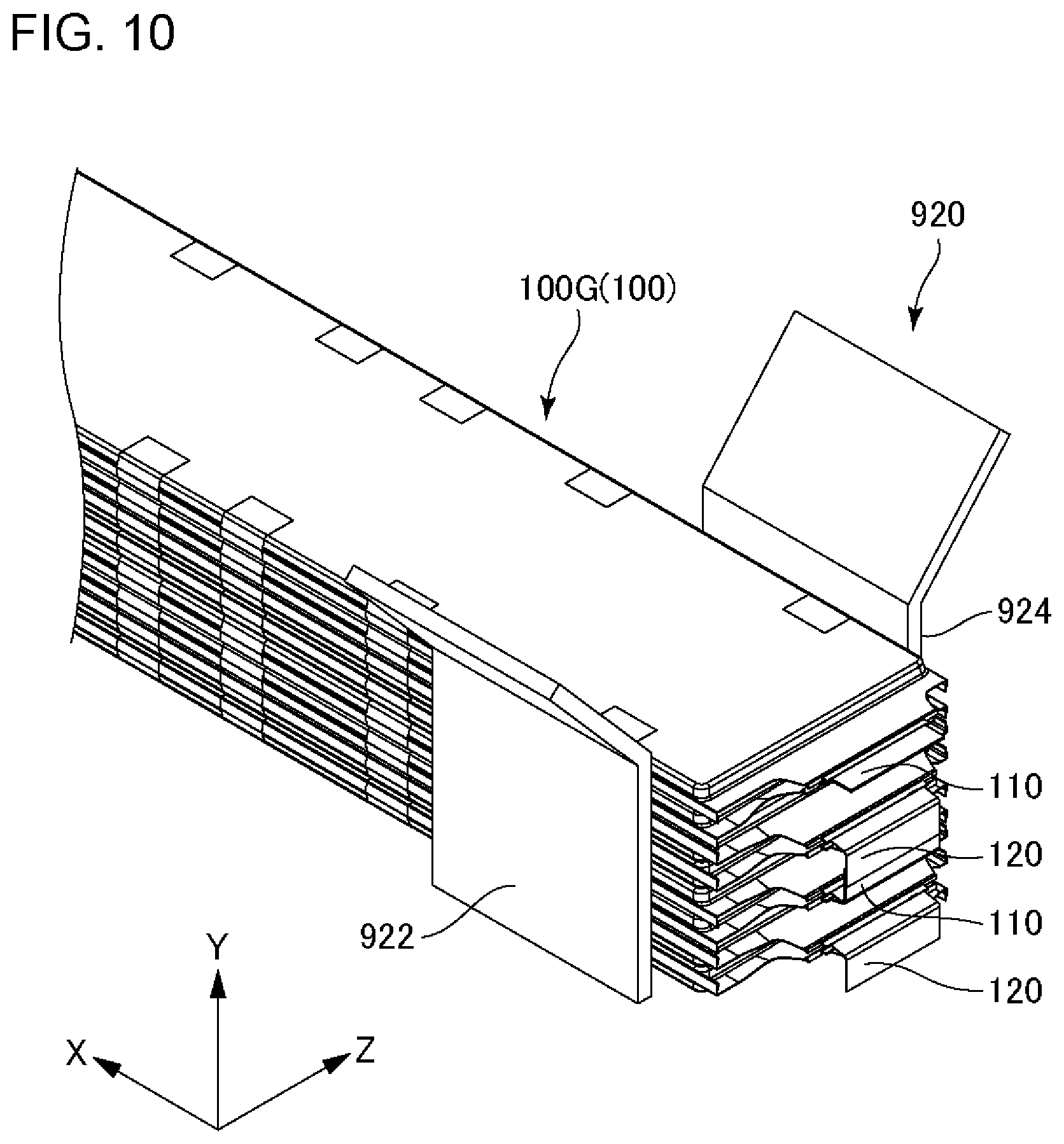Patent US12613288 Figure 10 – Voltage detection device and battery module