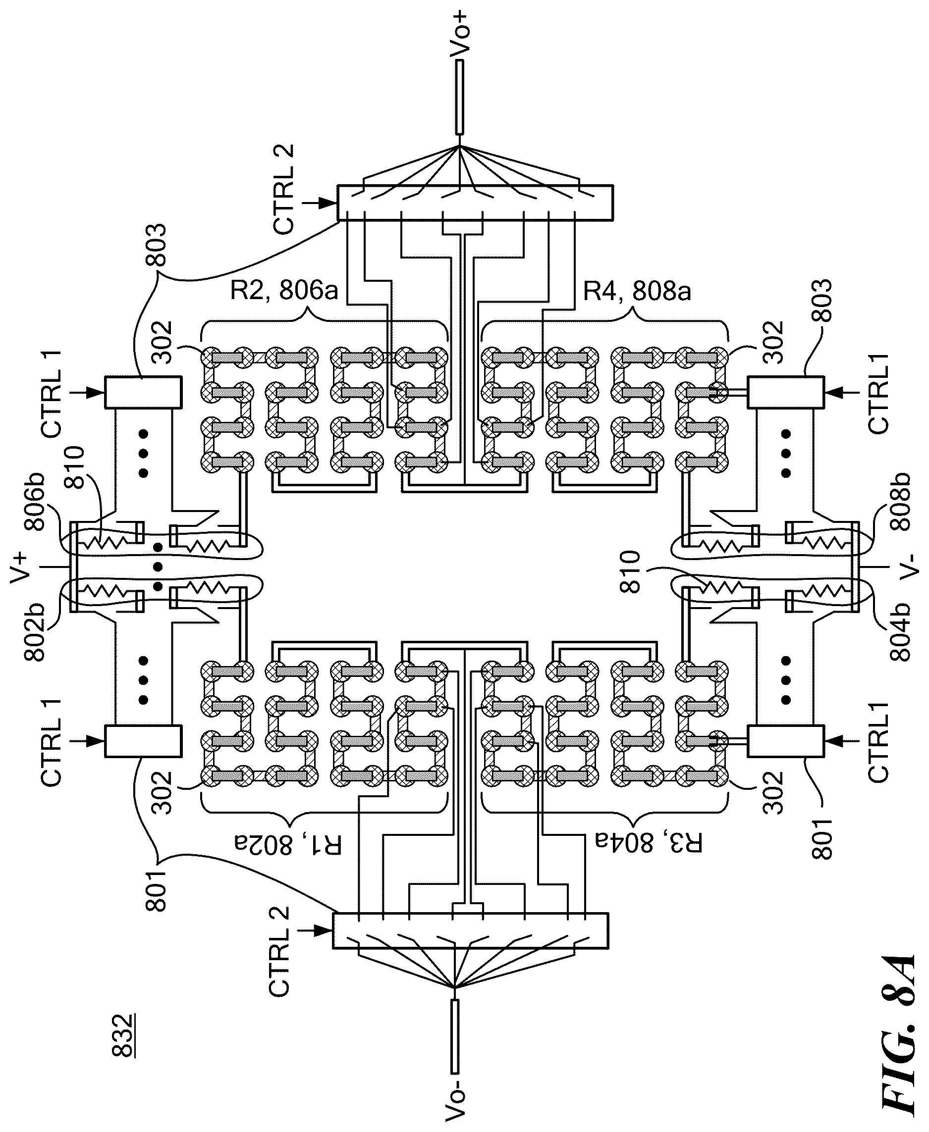 Patent US12613293 Figure 9 – Sensor with common mode rejection and offset correction