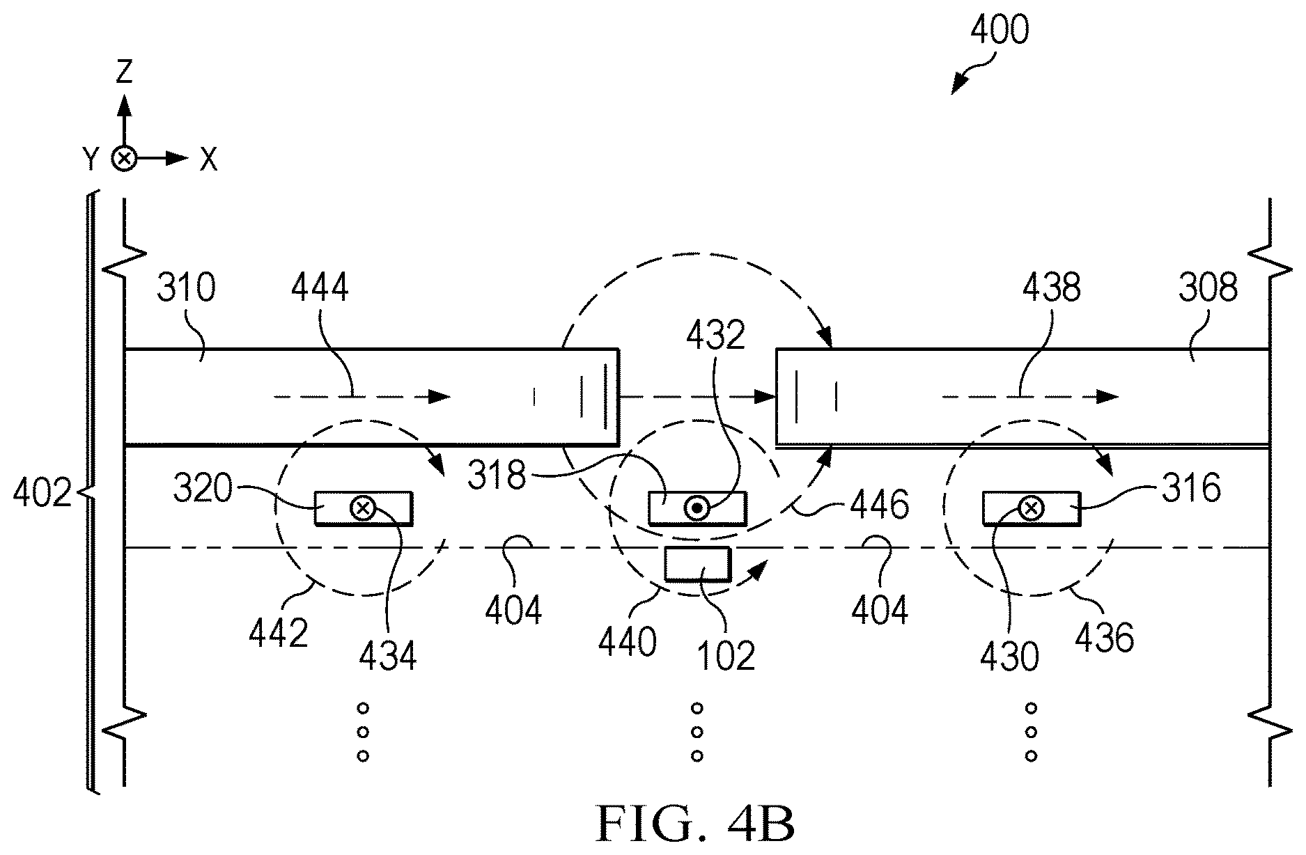 Patent US12613295 Figure 7 – Vertical hall sensor with integrated trace