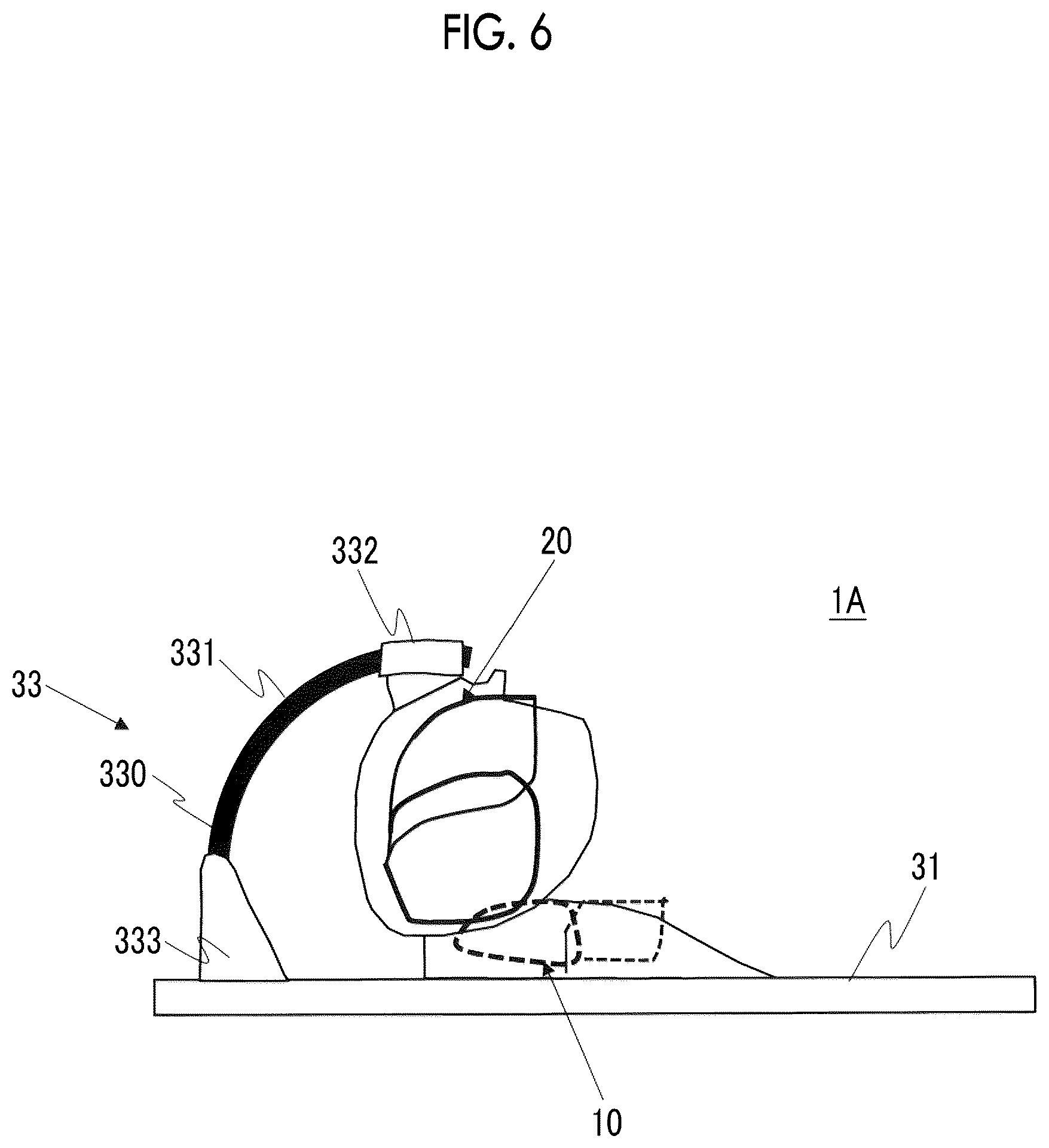 Patent US12613296 Figure 6 – High-frequency coil device and magnetic resonance imaging apparatus using the same