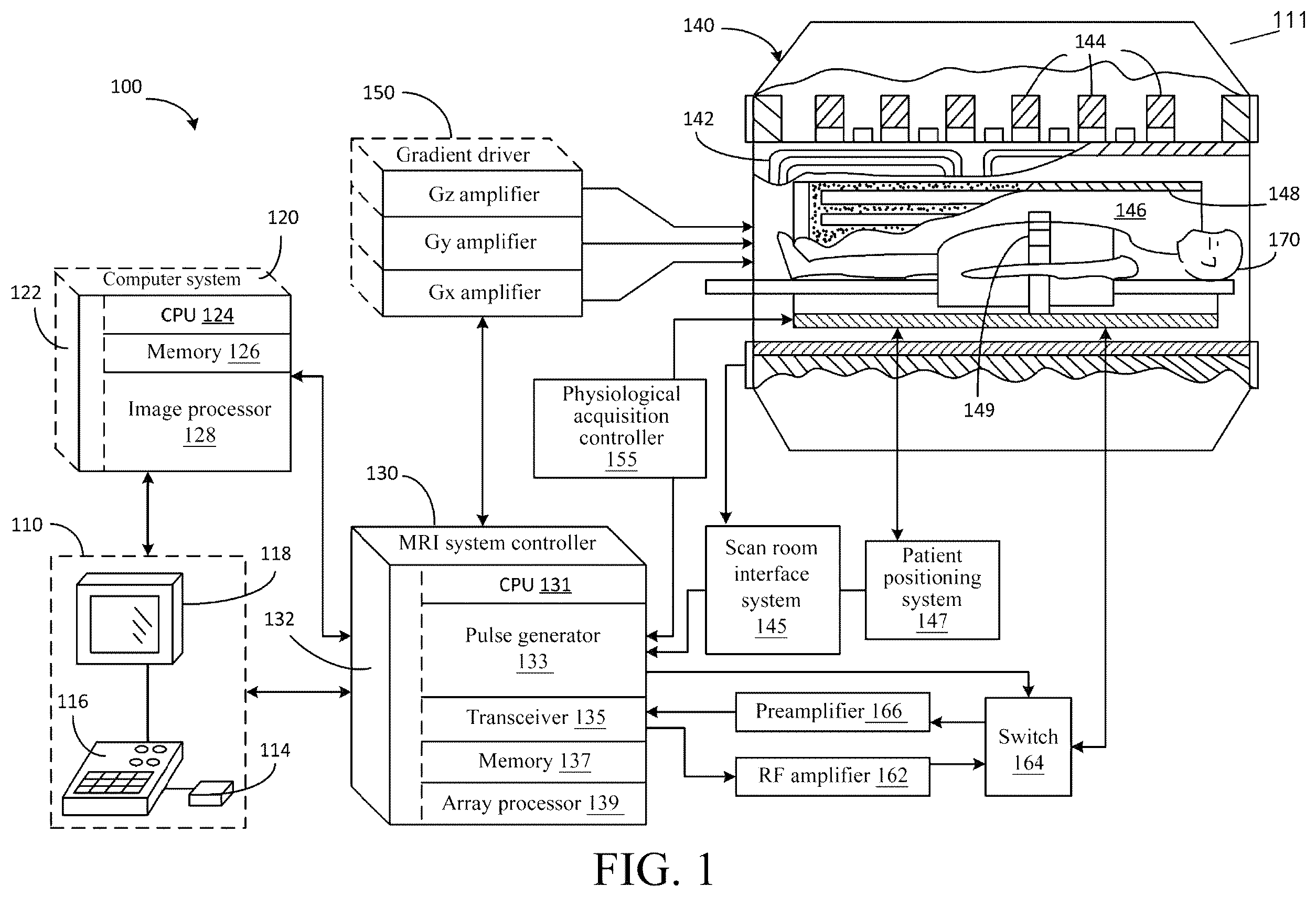 Patent US12613298 Figure 1 – Magnetic resonance scanning and imaging method and magnetic resonance imaging system
