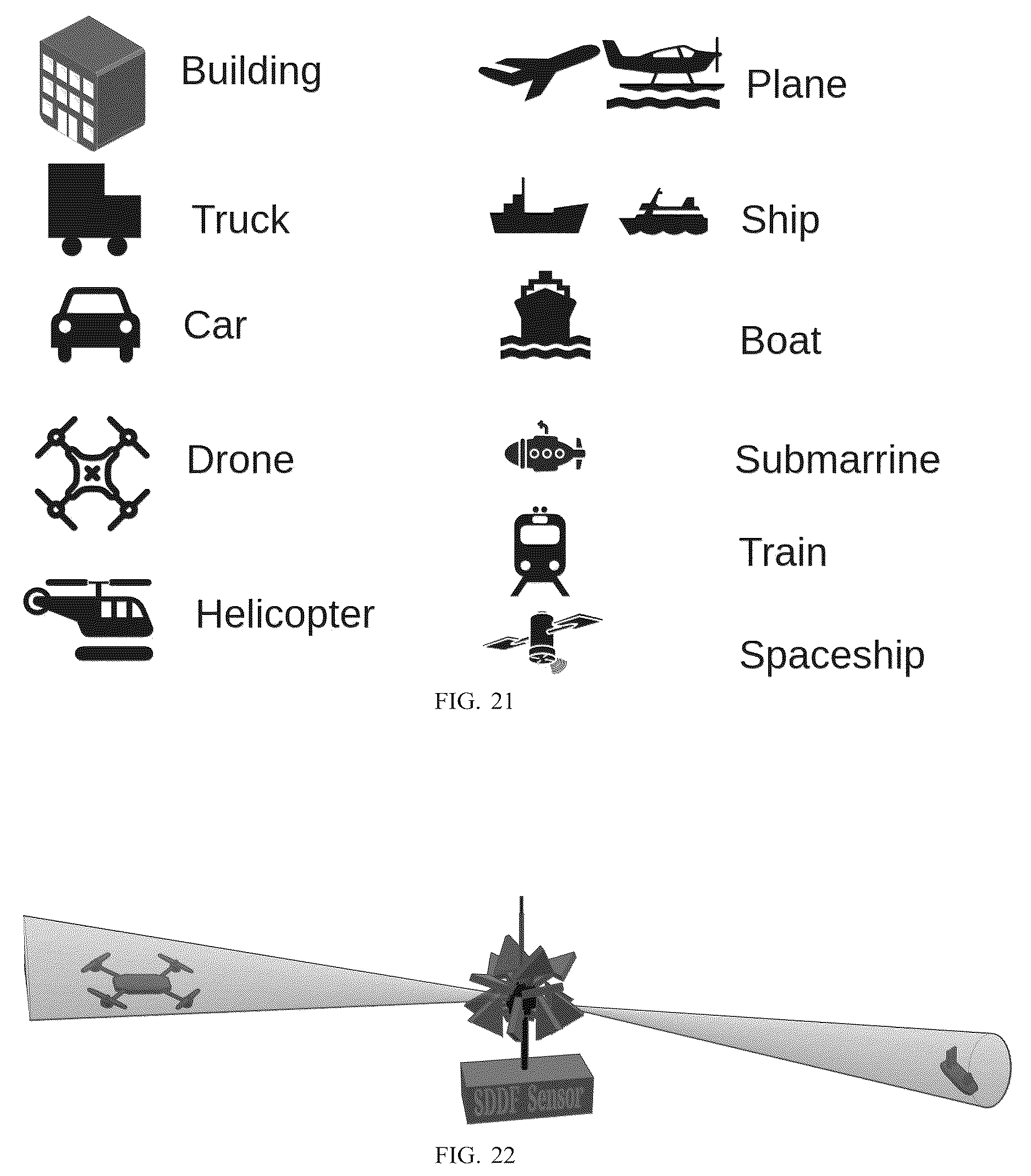 Patent US12613300 Figure 10 – Drone and controller detector, direction finder, and tracker