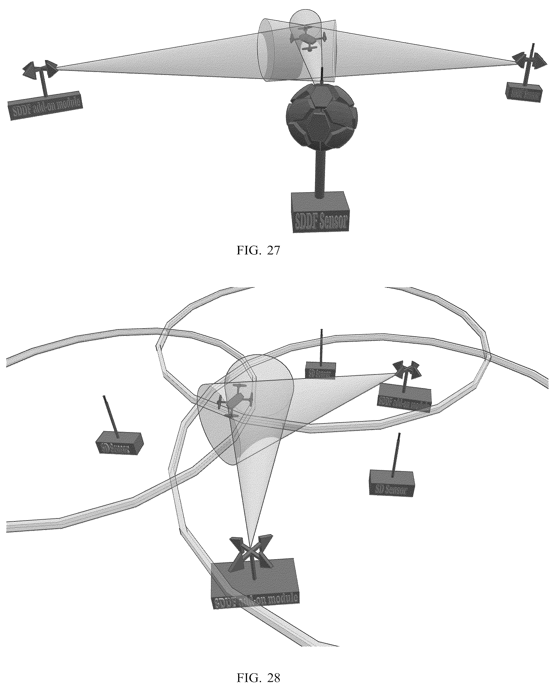 Patent US12613300 Figure 13 – Drone and controller detector, direction finder, and tracker