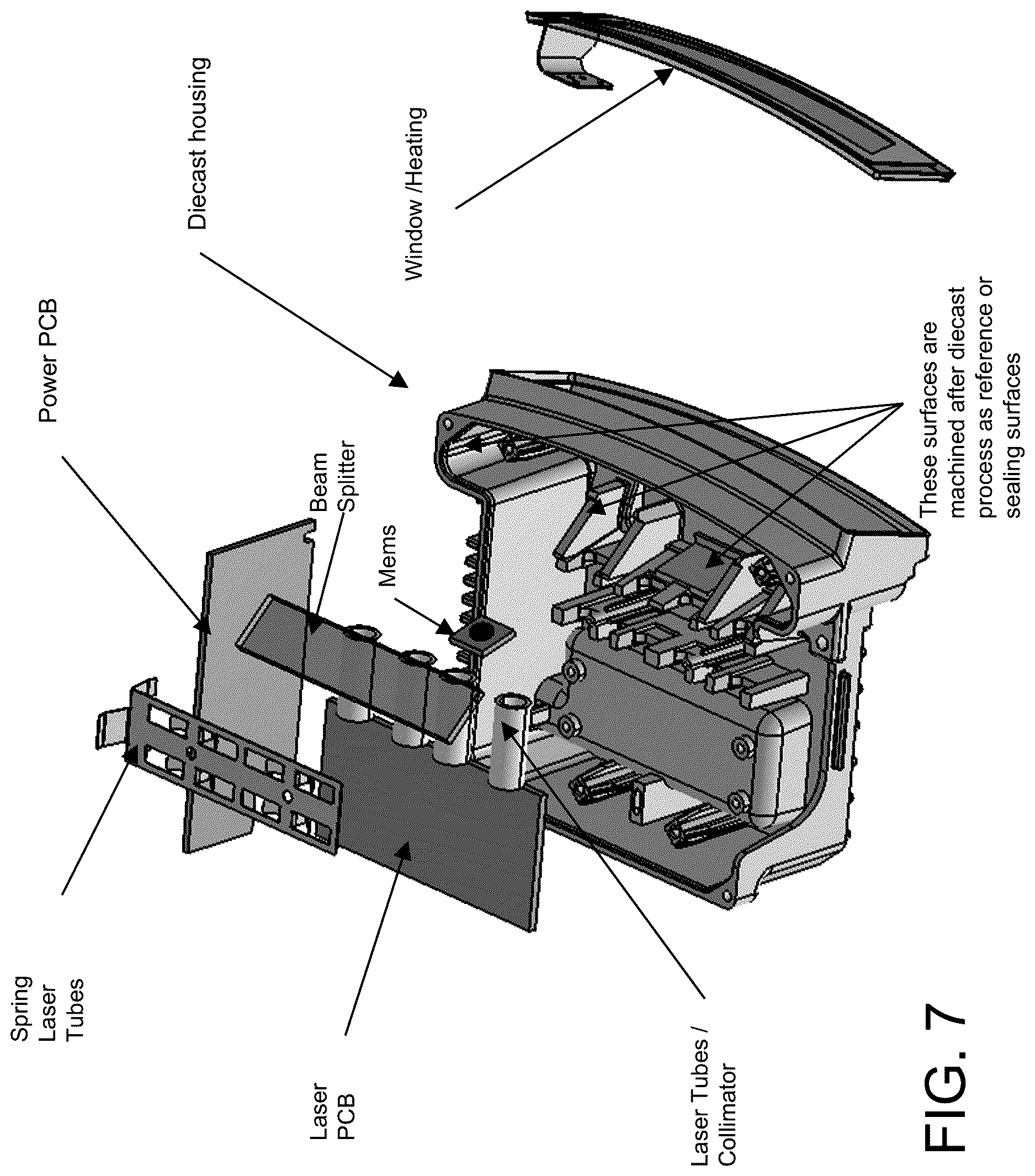 Patent US12613315 Figure 4 – Vehicle Lidar sensor module