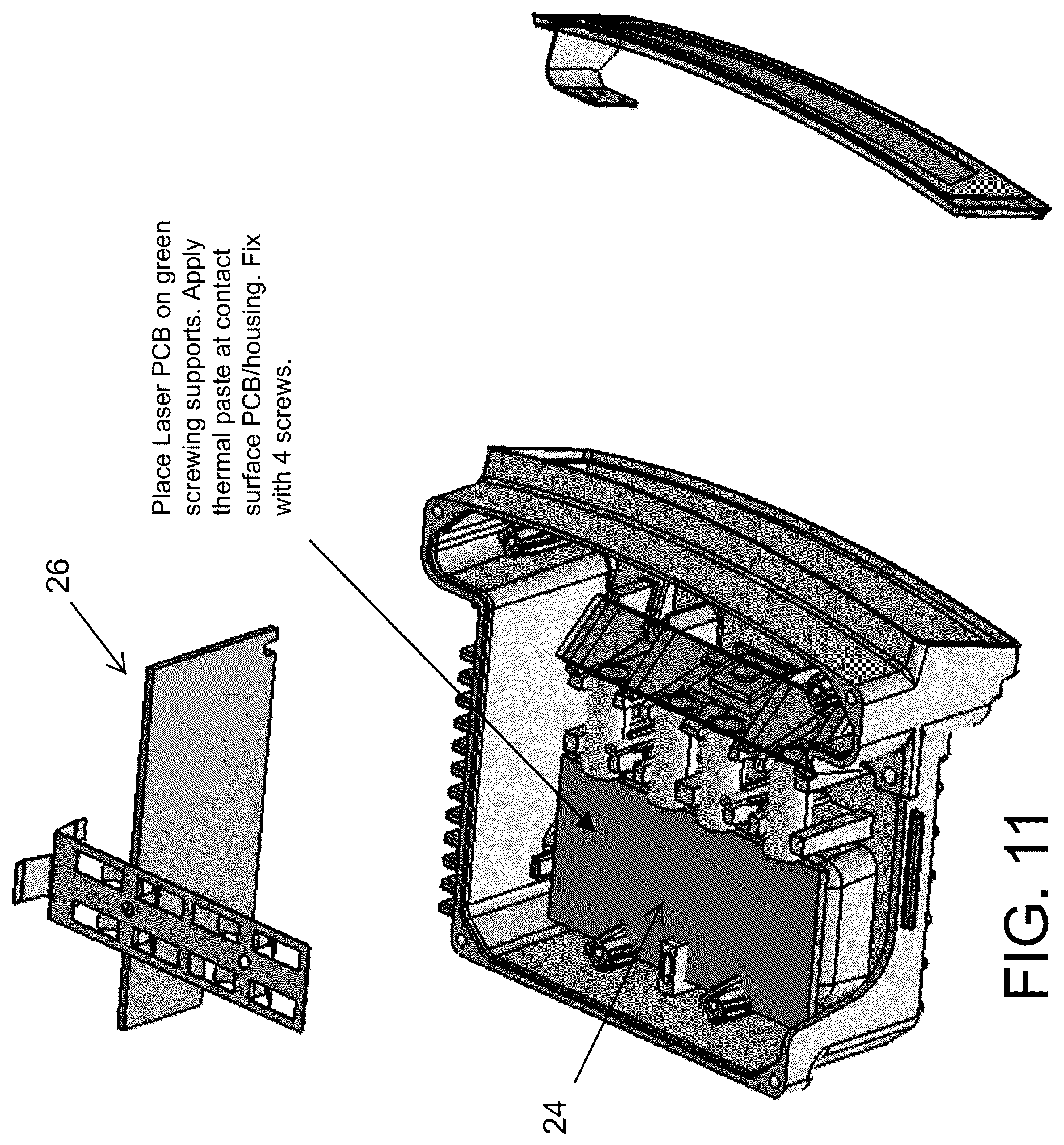 Patent US12613315 Figure 8 – Vehicle Lidar sensor module