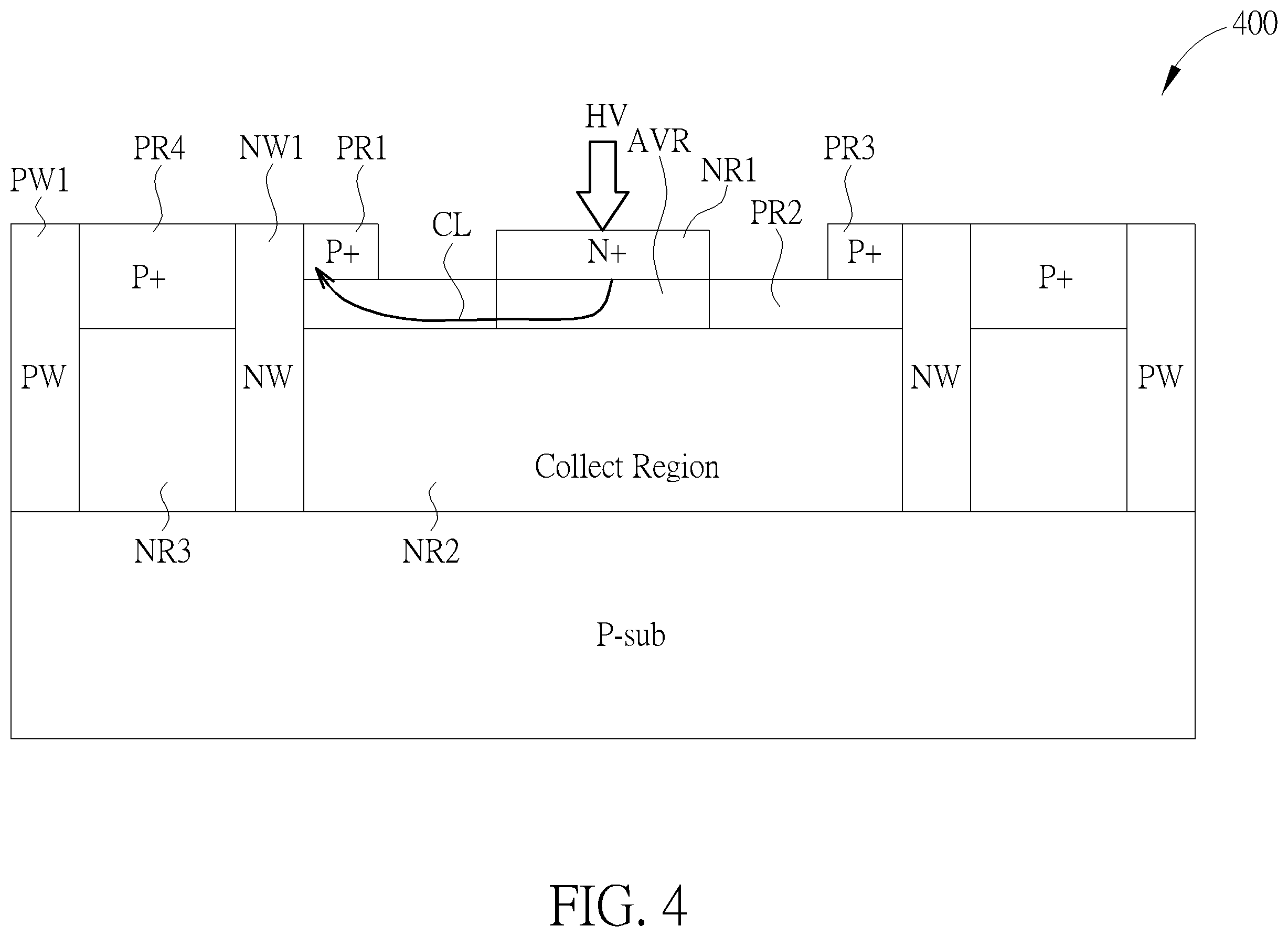 Patent US12613319 Figure 4 – Optical sensor and photodiode