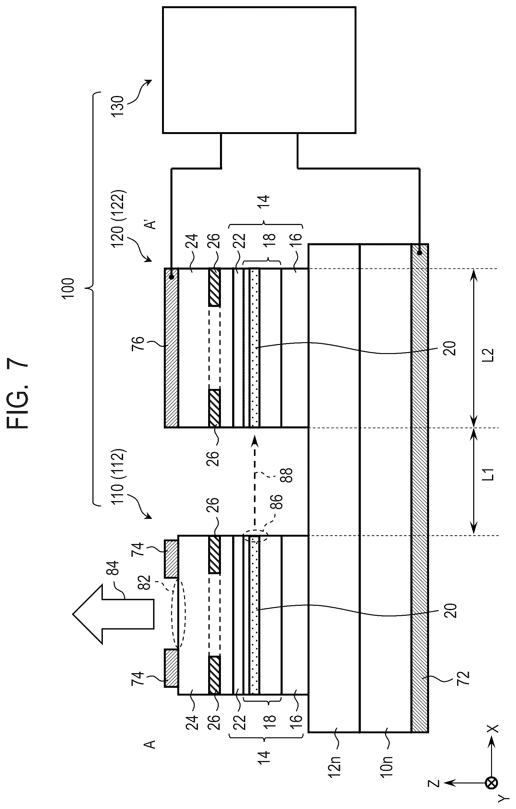 Patent US12613320 Figure 5 – Light source device and distance measuring device