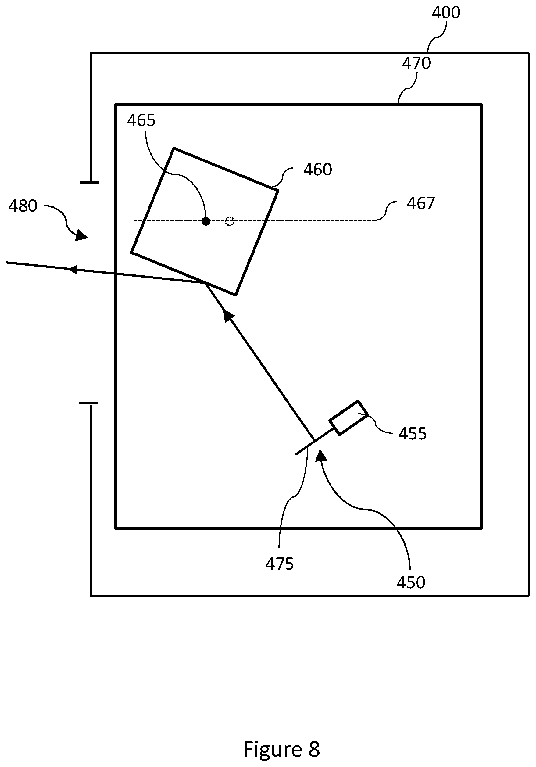 Patent US12613321 Figure 8 – Lidar system and a method of calibrating the LIDAR system