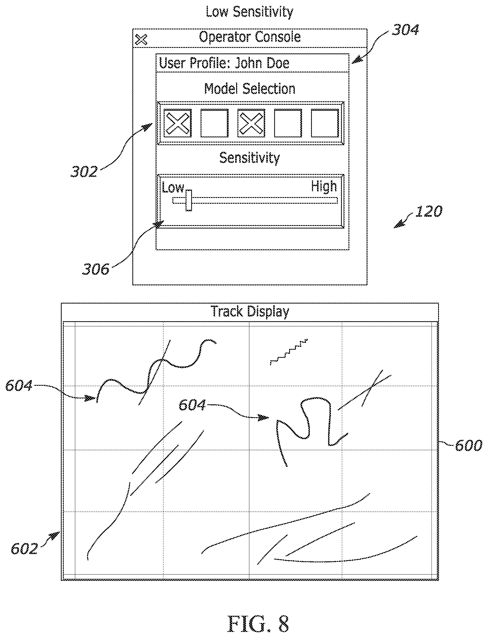 Patent US12613326 Figure 7 – Machine learned user interface for dynamic control of intelligent radar clutter mitigation