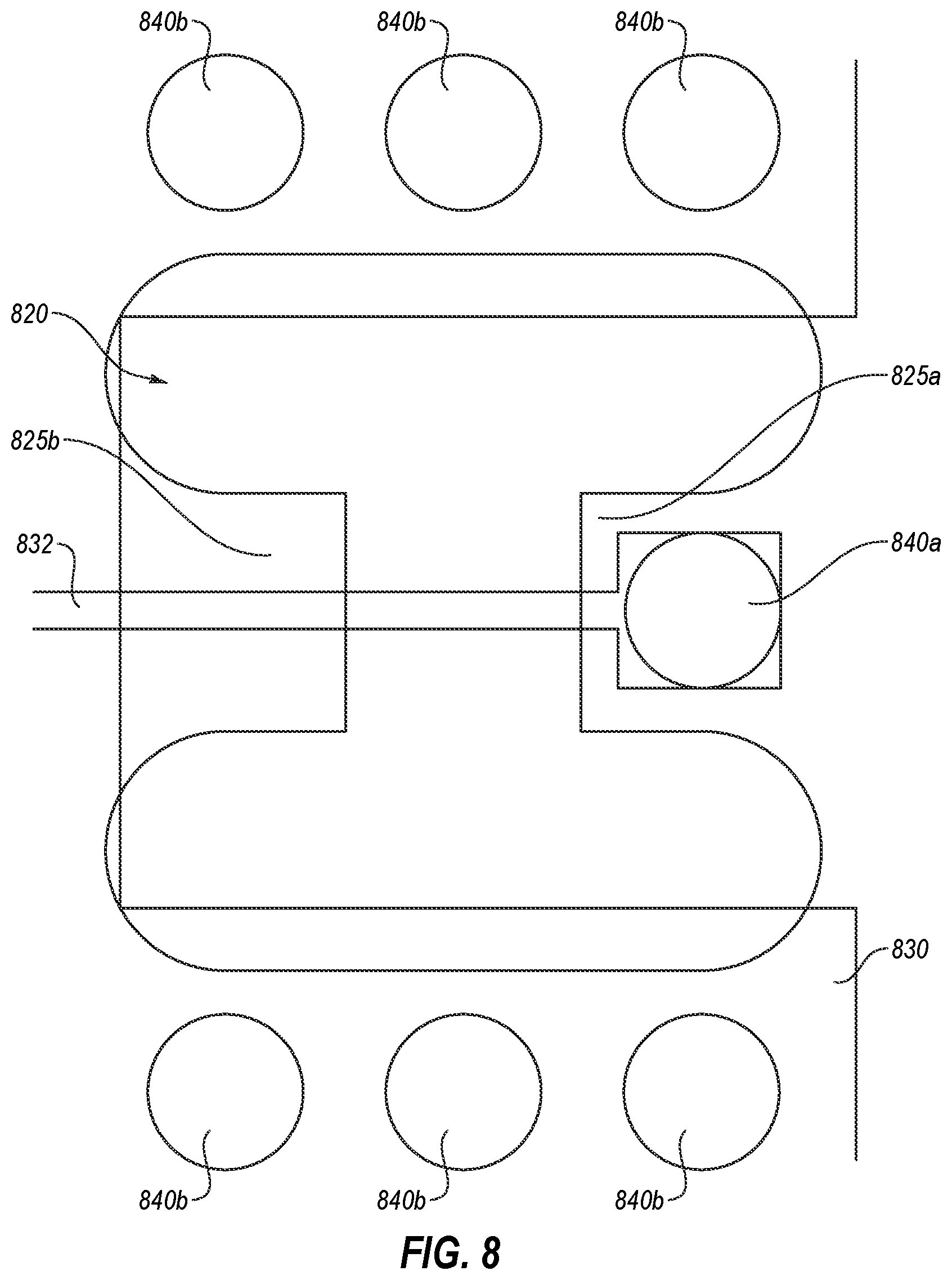 Patent US12613334 Figure 8 – Integrated circuit to waveguide transitional structures and related sensor assemblies