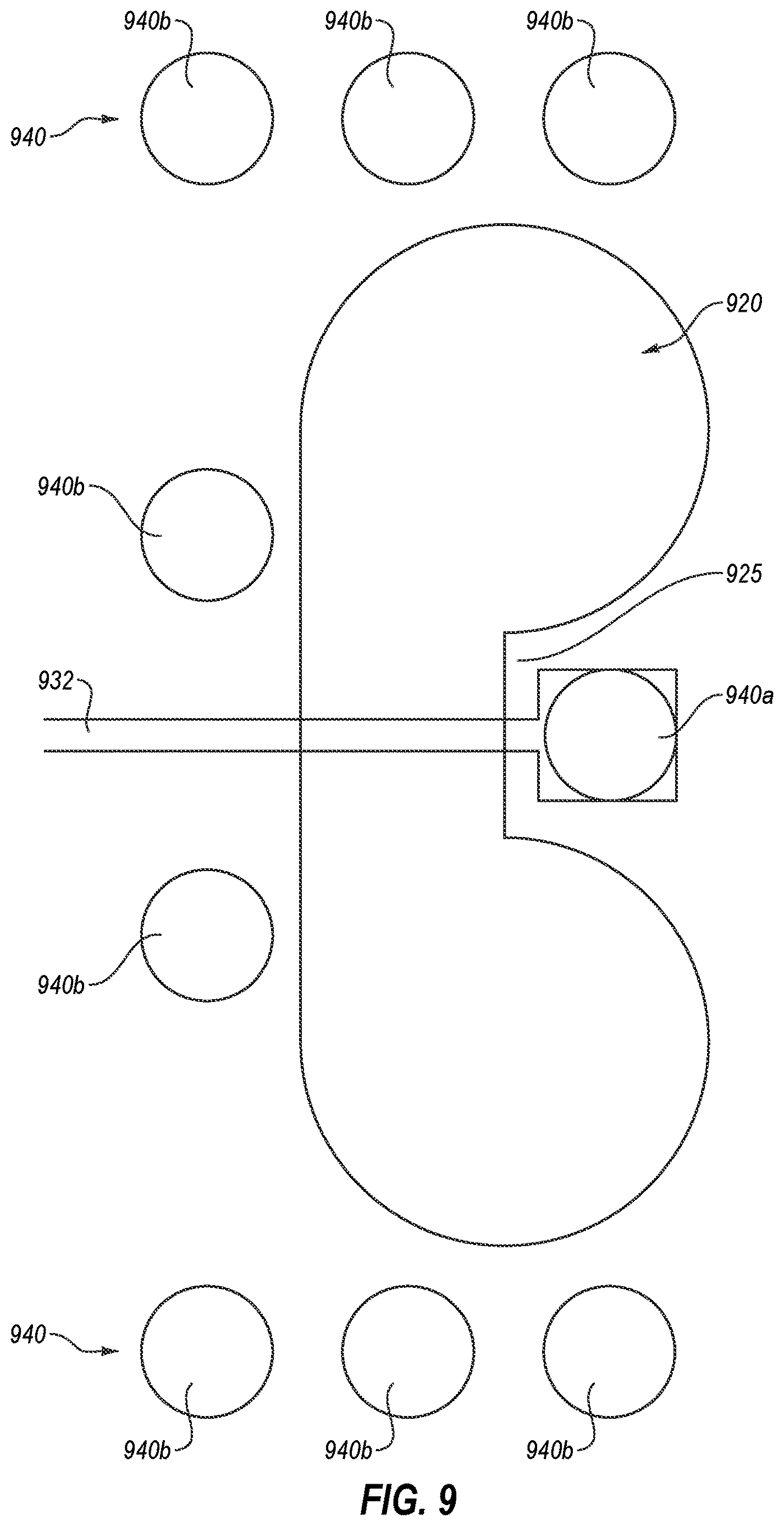 Patent US12613334 Figure 9 – Integrated circuit to waveguide transitional structures and related sensor assemblies