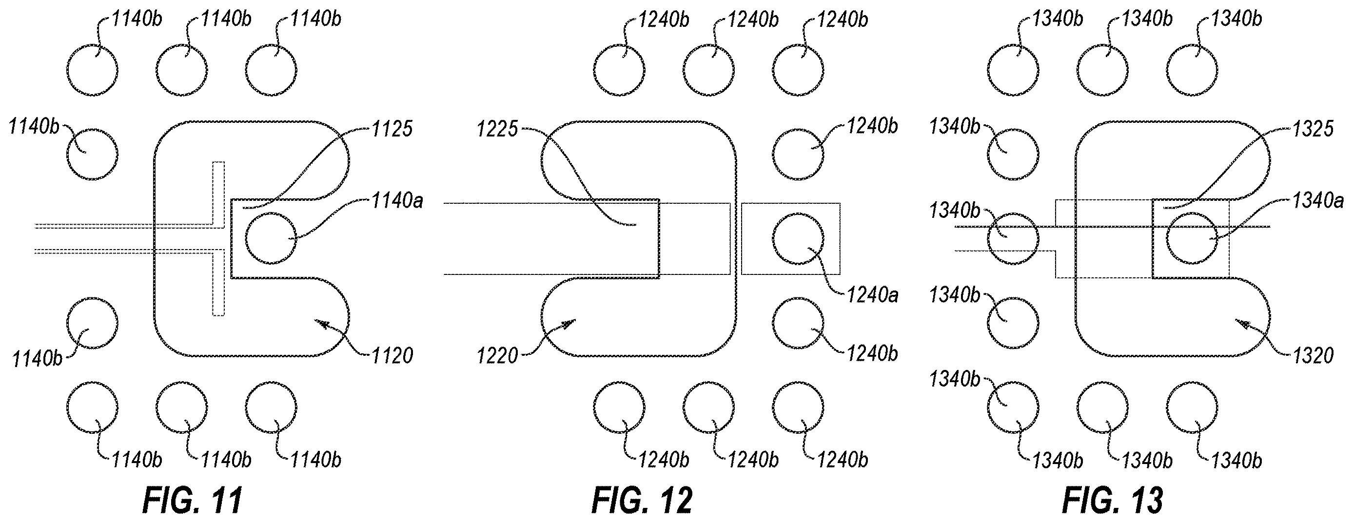 Patent US12613334 Figure 11 – Integrated circuit to waveguide transitional structures and related sensor assemblies