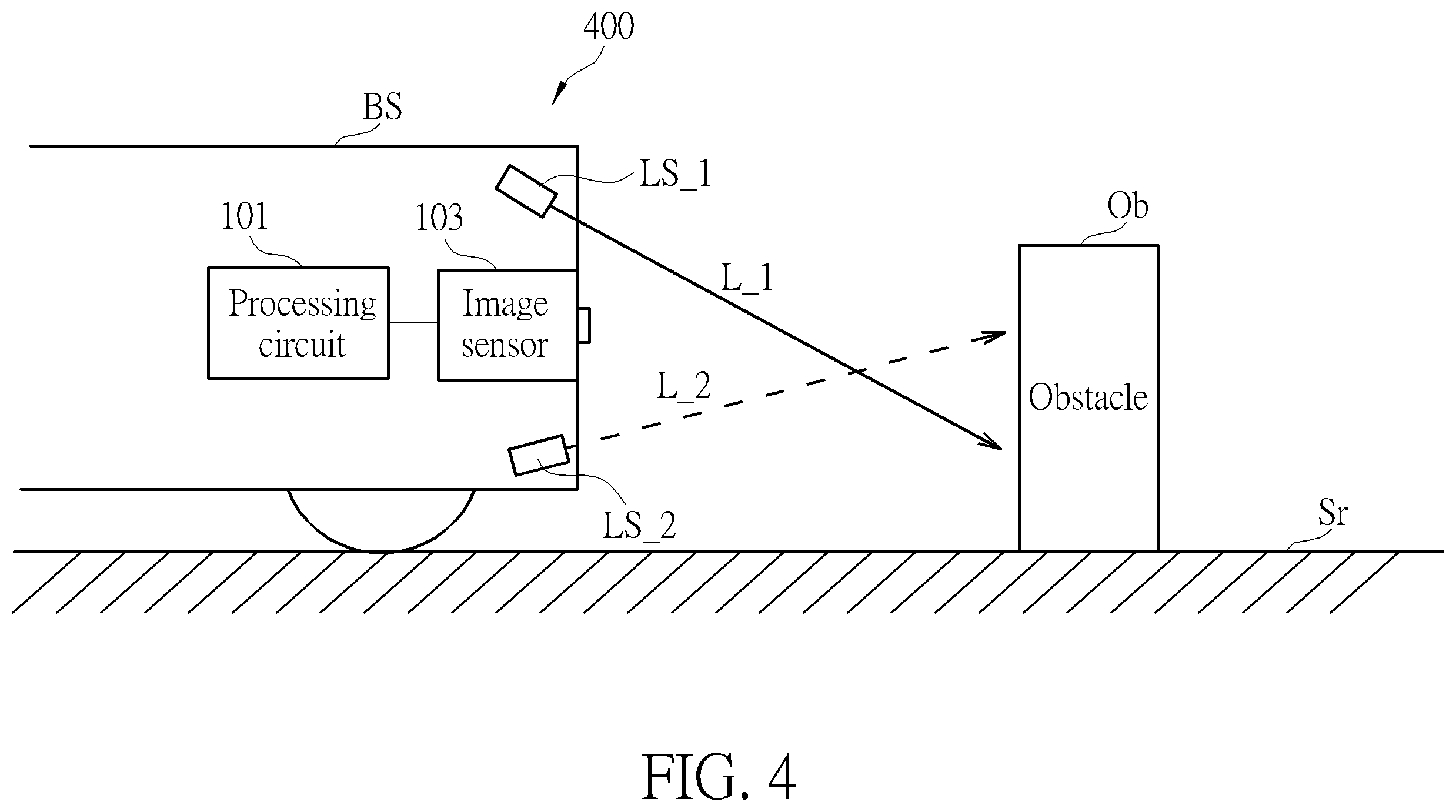 Patent US12613338 Figure 5 – Non-solid material detection method, non-solid material detection device, distance computing device, distance computing method