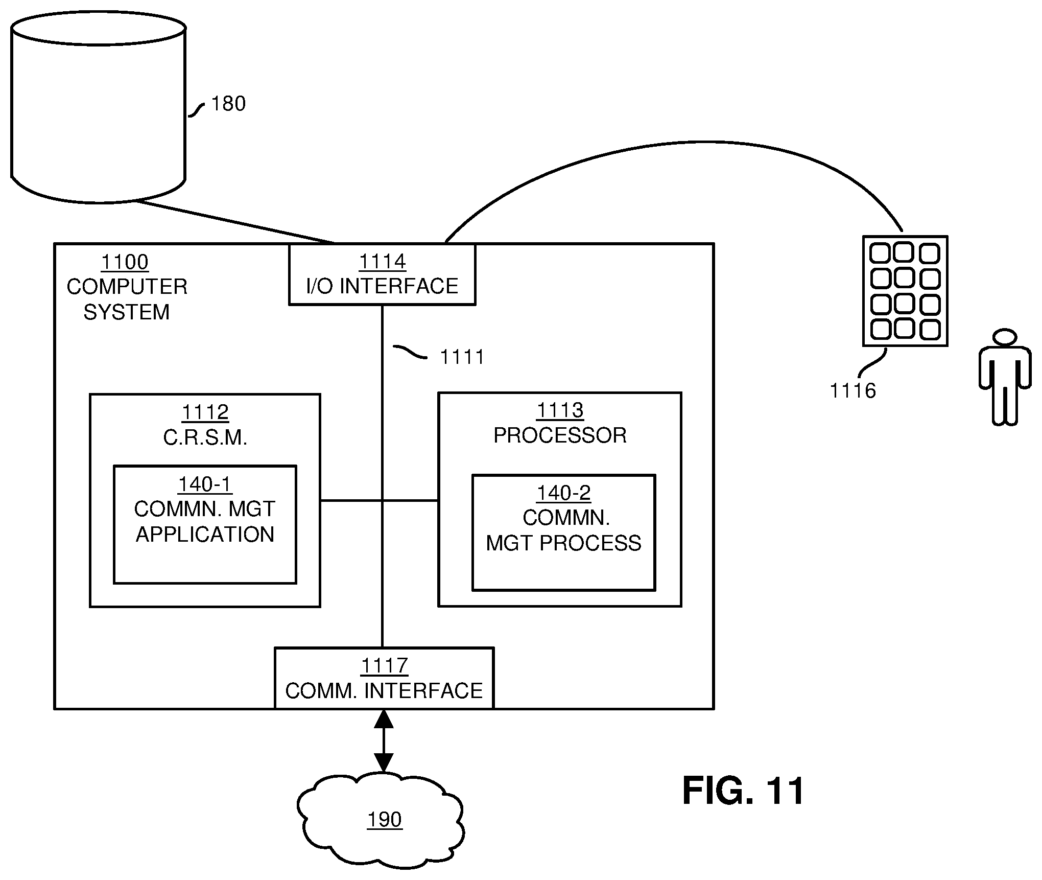 Patent US12613347 Figure 11 – Collection, distribution, use of timing/distance information to determine location in a wireless network