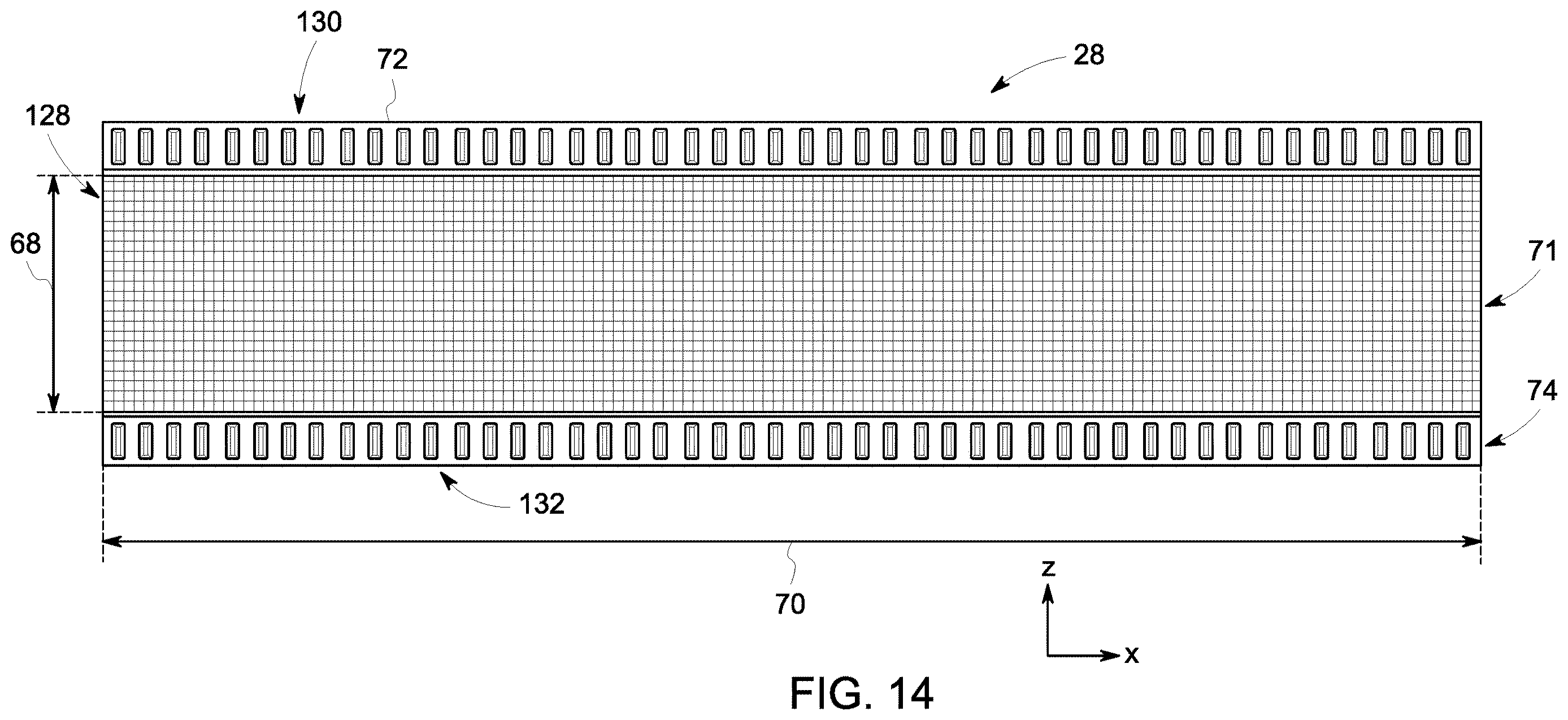 Patent US12613349 Figure 12 – Flat panel X-ray detector for computed tomography