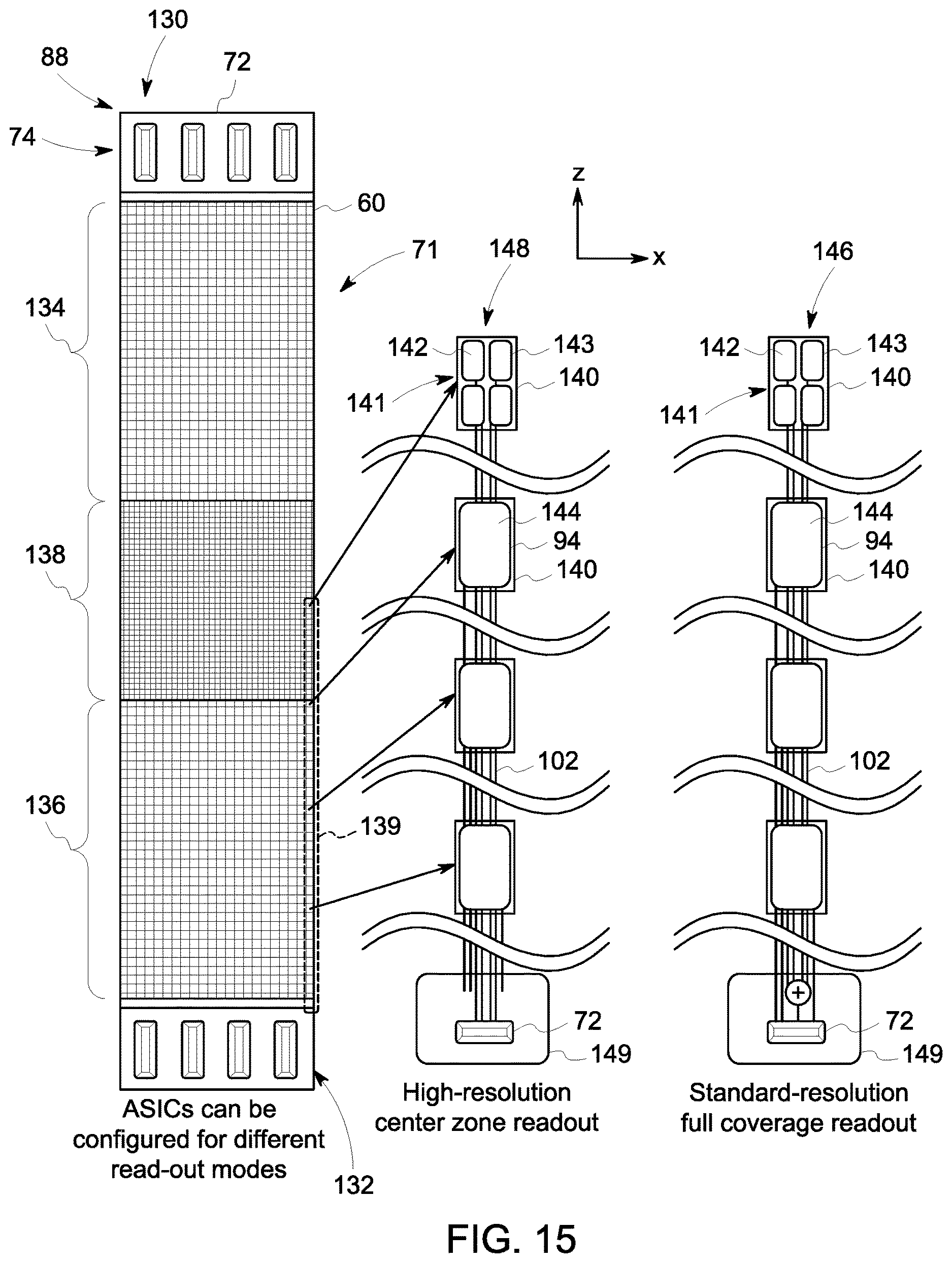 Patent US12613349 Figure 13 – Flat panel X-ray detector for computed tomography