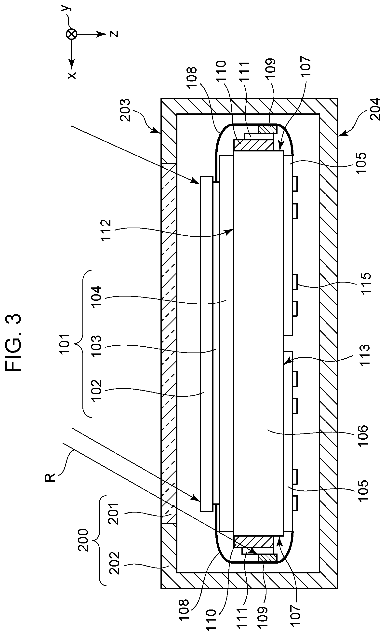 Patent US12613350 Figure 3 – Radiation imaging apparatus and radiation imaging apparatus system