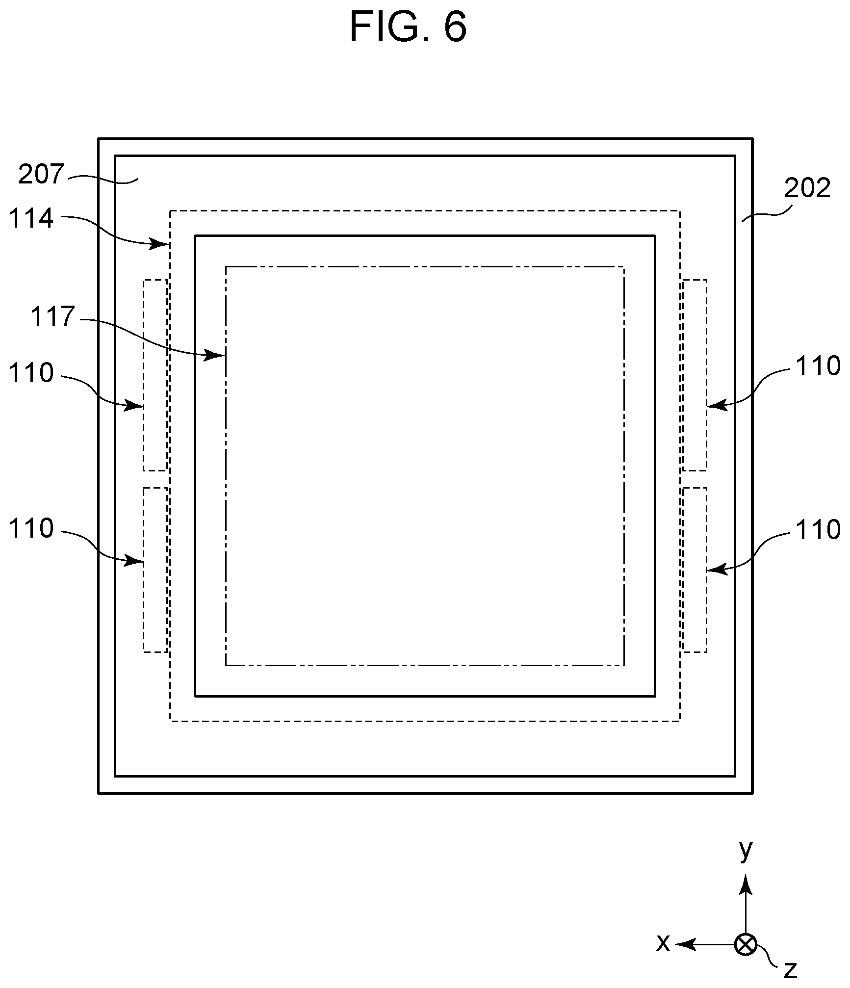 Patent US12613350 Figure 6 – Radiation imaging apparatus and radiation imaging apparatus system