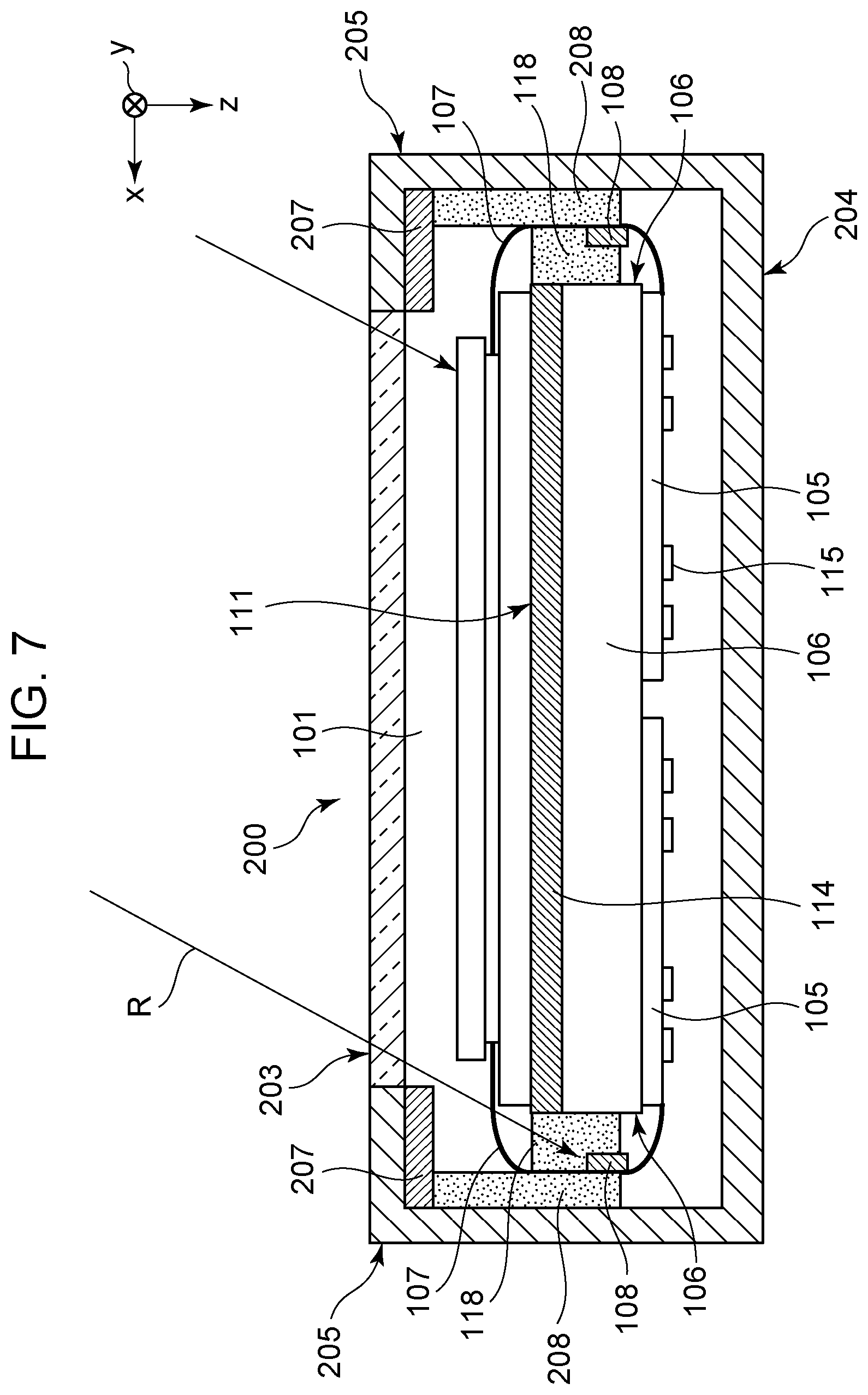 Patent US12613350 Figure 7 – Radiation imaging apparatus and radiation imaging apparatus system