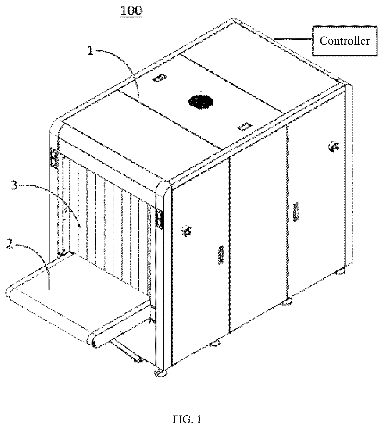 Patent US12613356 — Radiographic inspection device and method of inspecting object — Figure 1