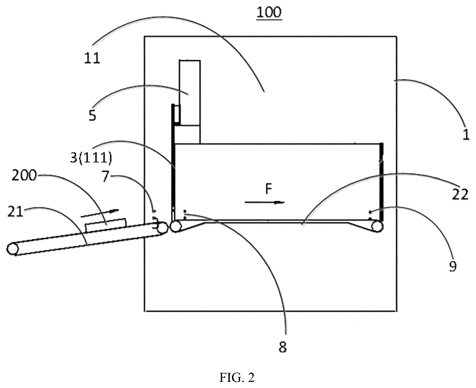 Patent US12613356 Figure 2 – Radiographic inspection device and method of inspecting object
