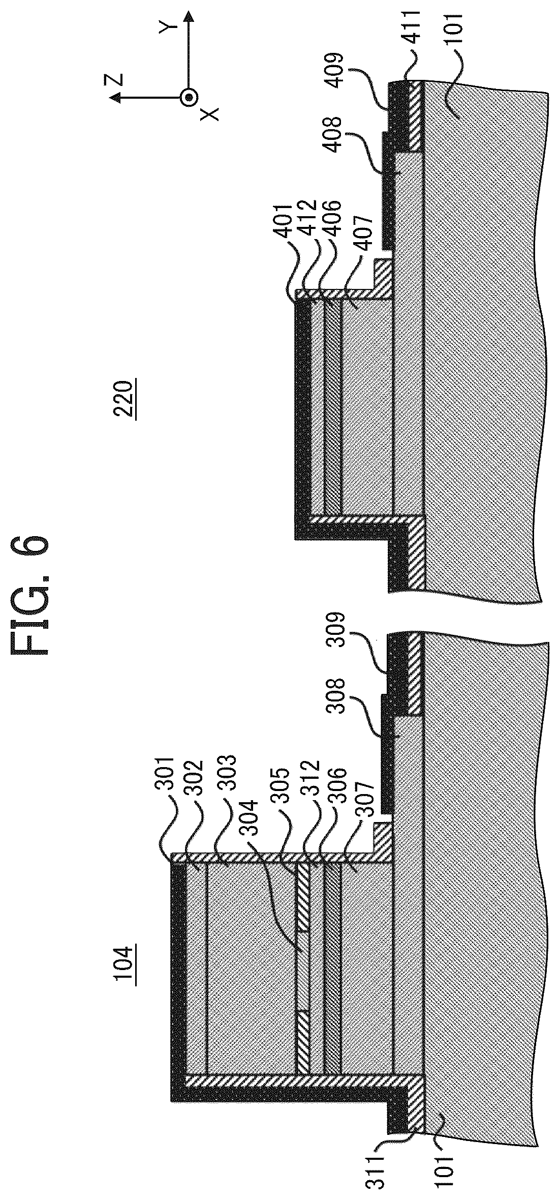 Patent US12613363 Figure 4 – Measurement device, wearable device, and method of manufacturing measurement device