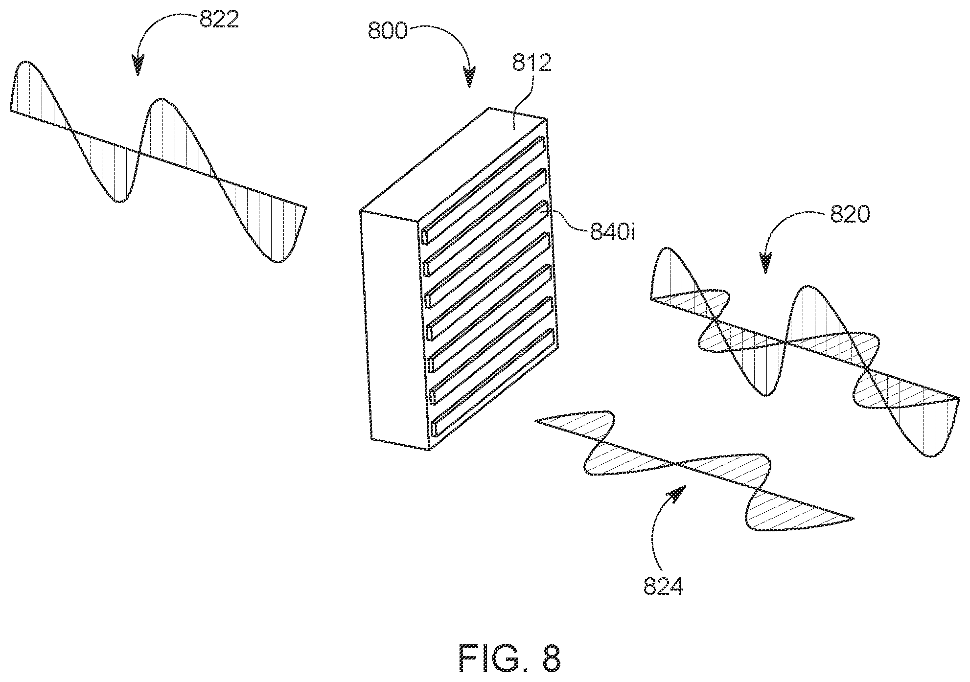 Patent US12613367 Figure 11 – Light processing device based on multilayer nano-elements