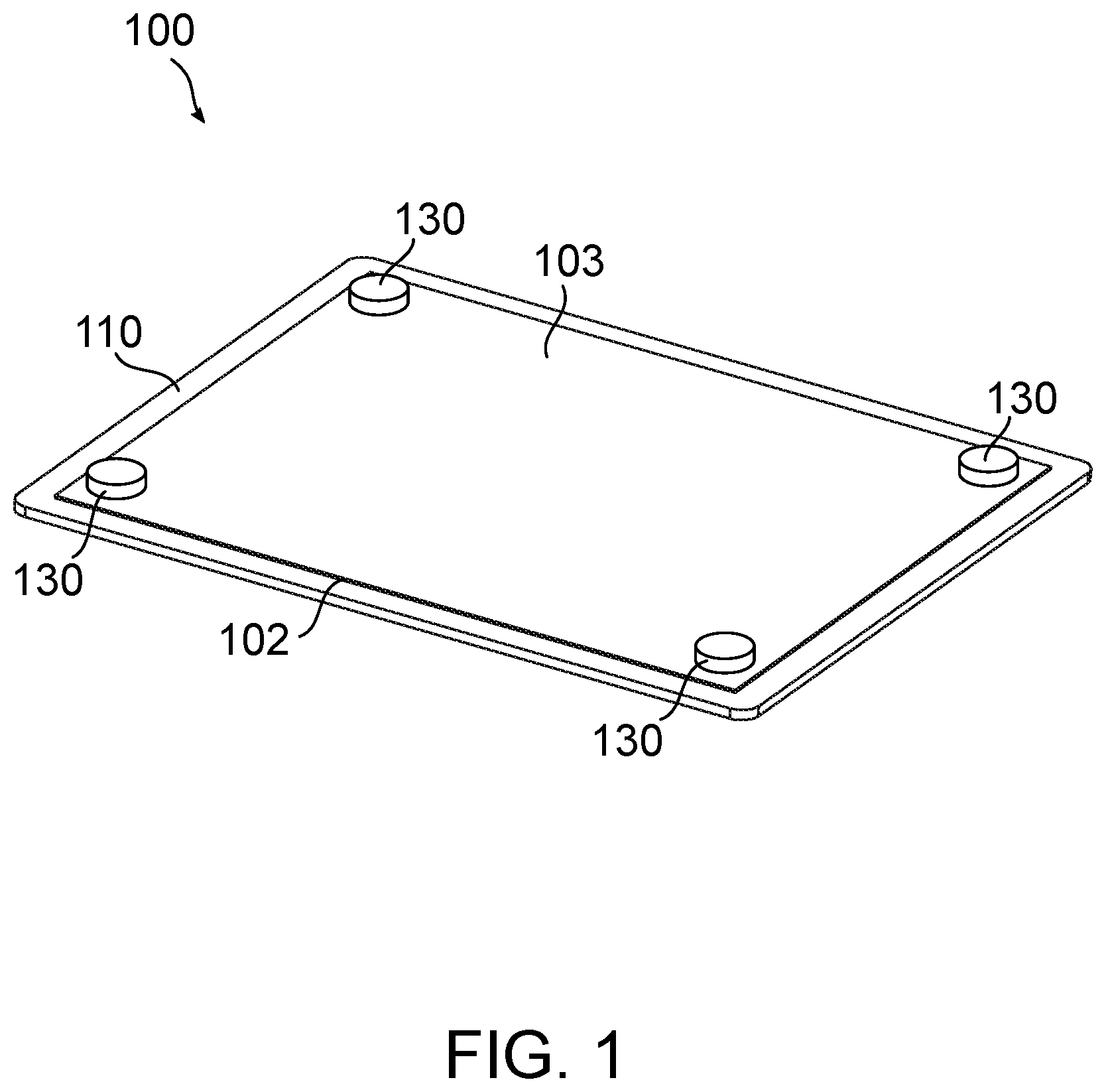 Patent US12613368 — Magnetic light panel and methods of use and creation — Figure 1