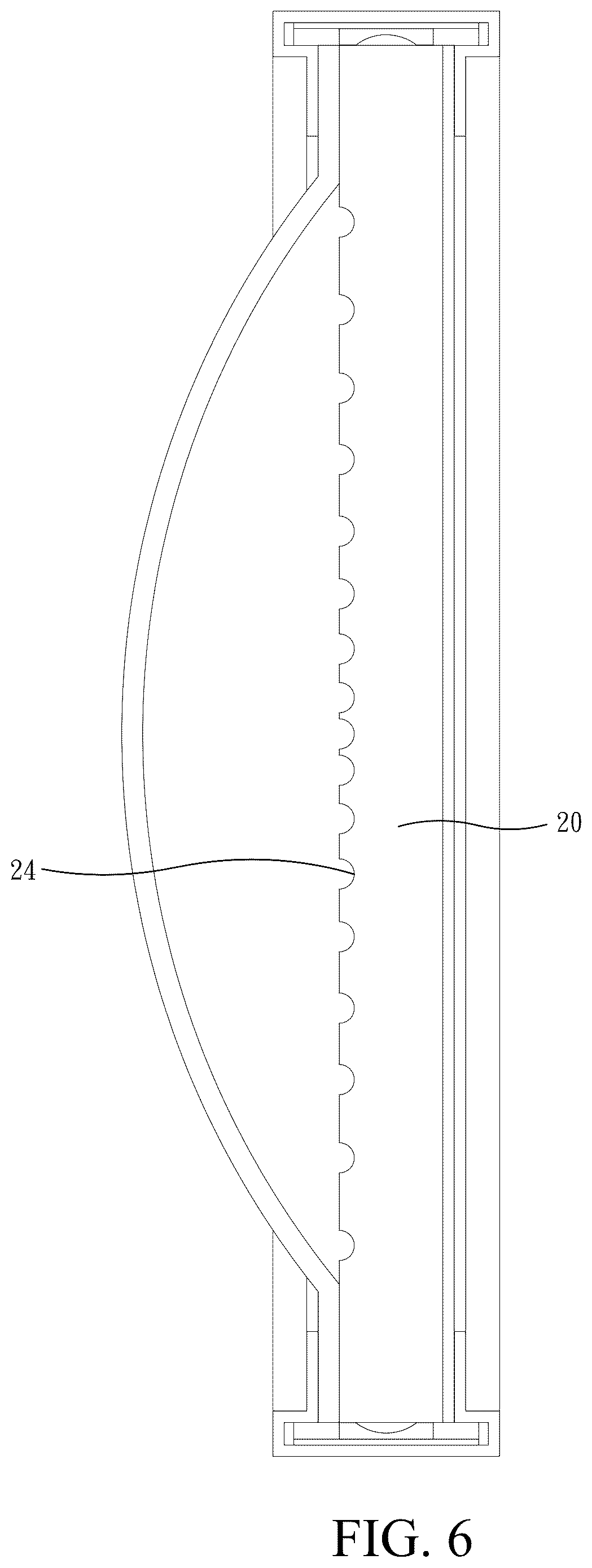 Patent US12613371 Figure 6 – Lamp of traffic light