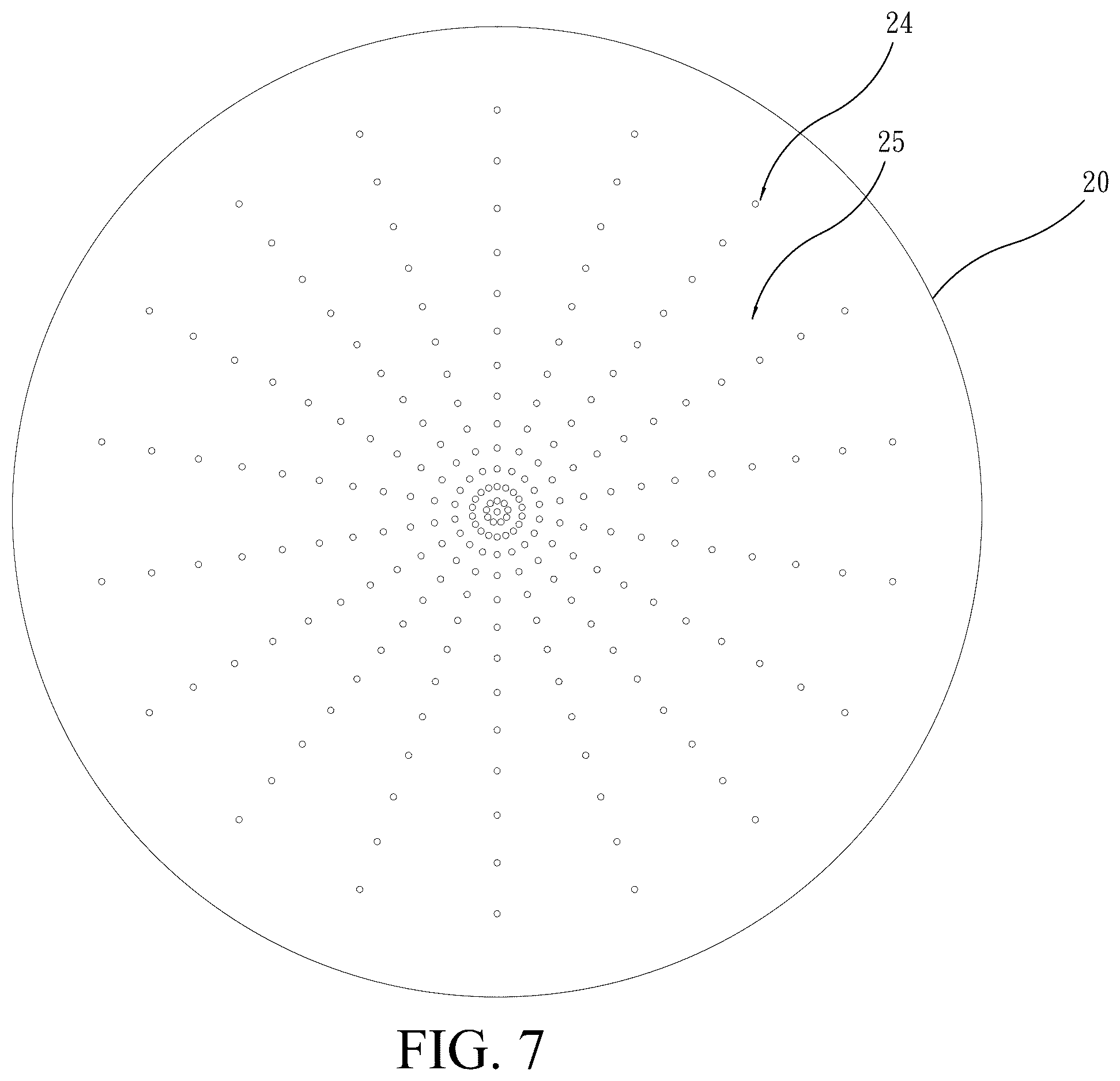 Patent US12613371 Figure 7 – Lamp of traffic light