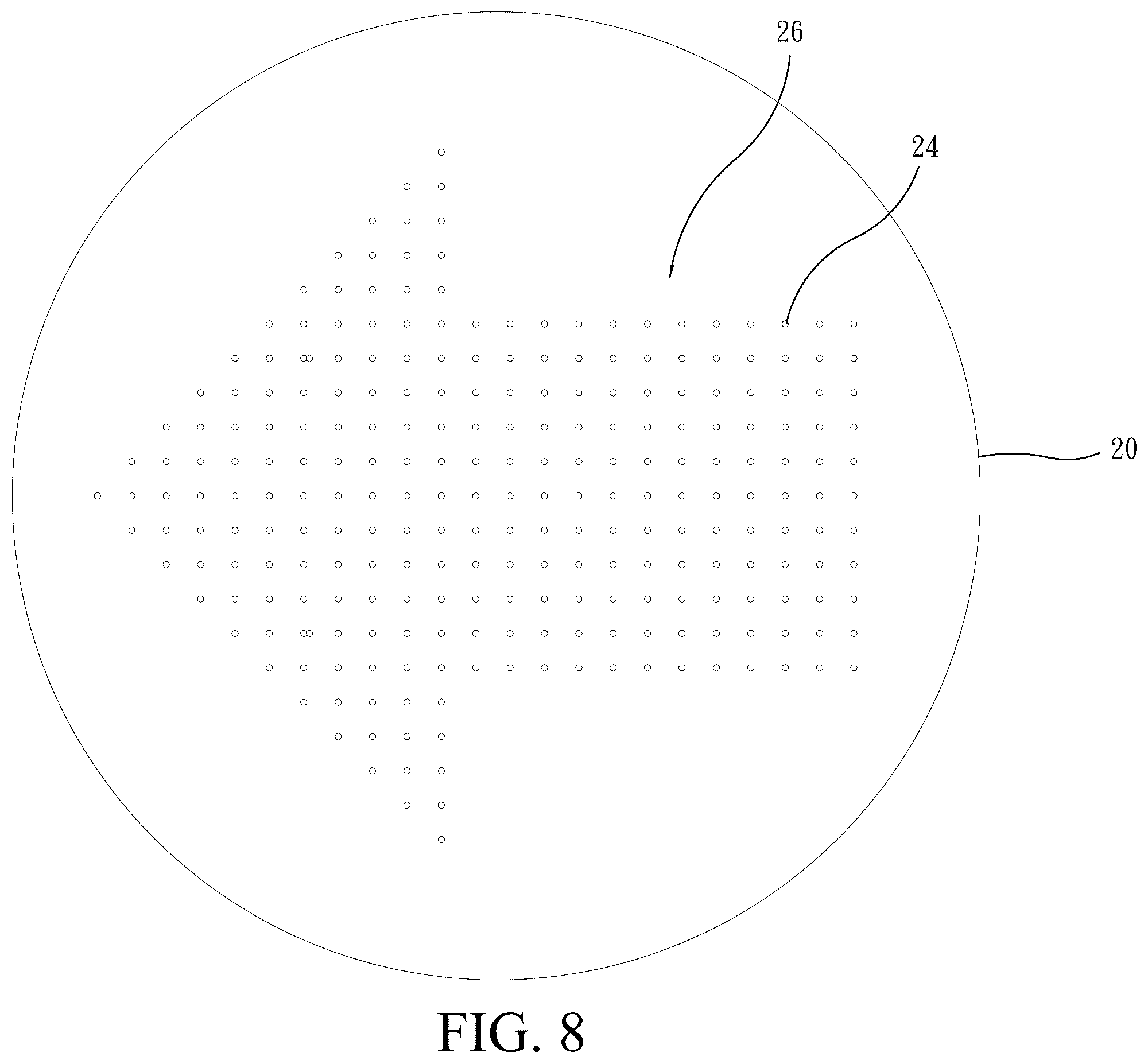 Patent US12613371 Figure 8 – Lamp of traffic light