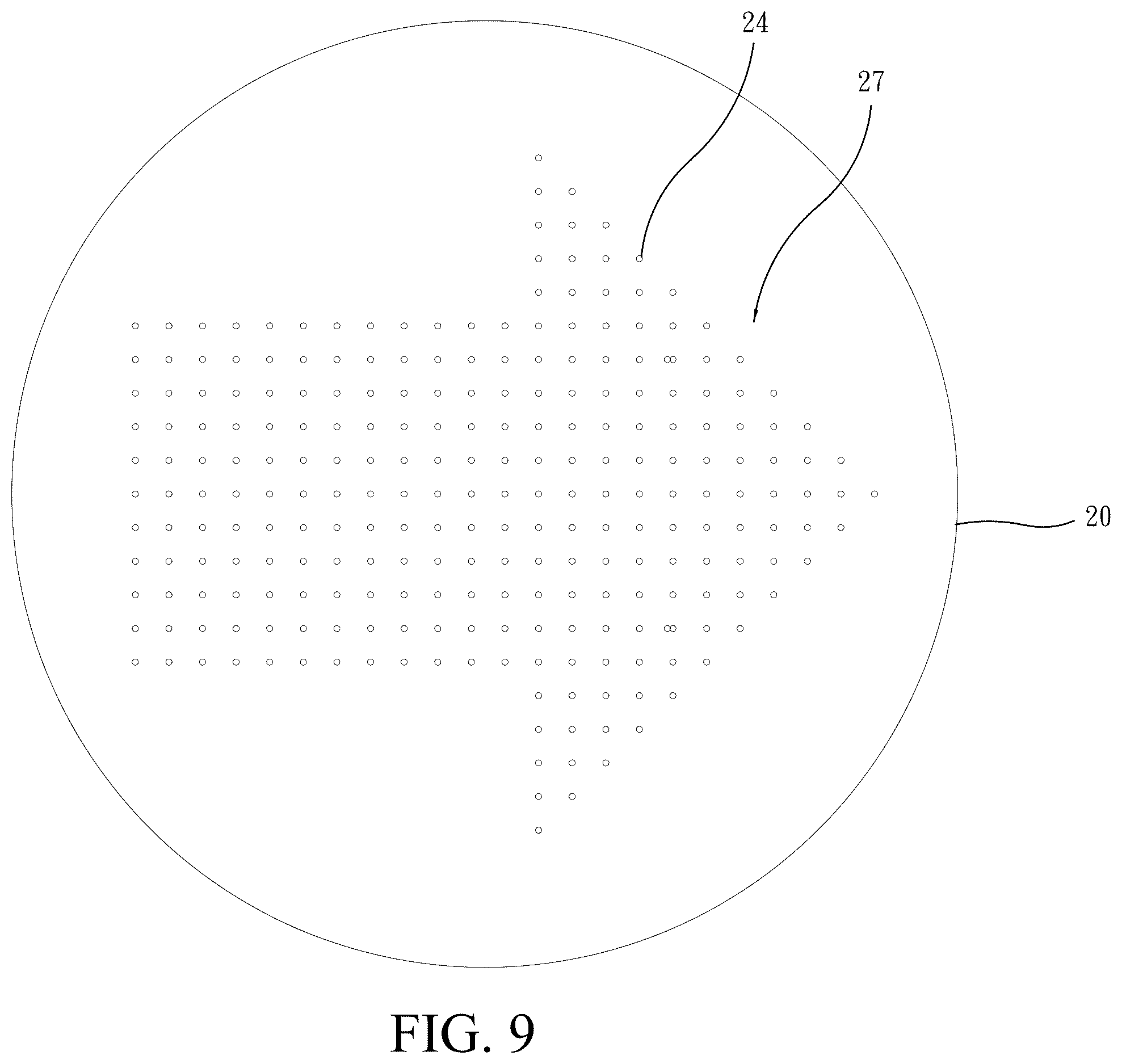 Patent US12613371 Figure 9 – Lamp of traffic light