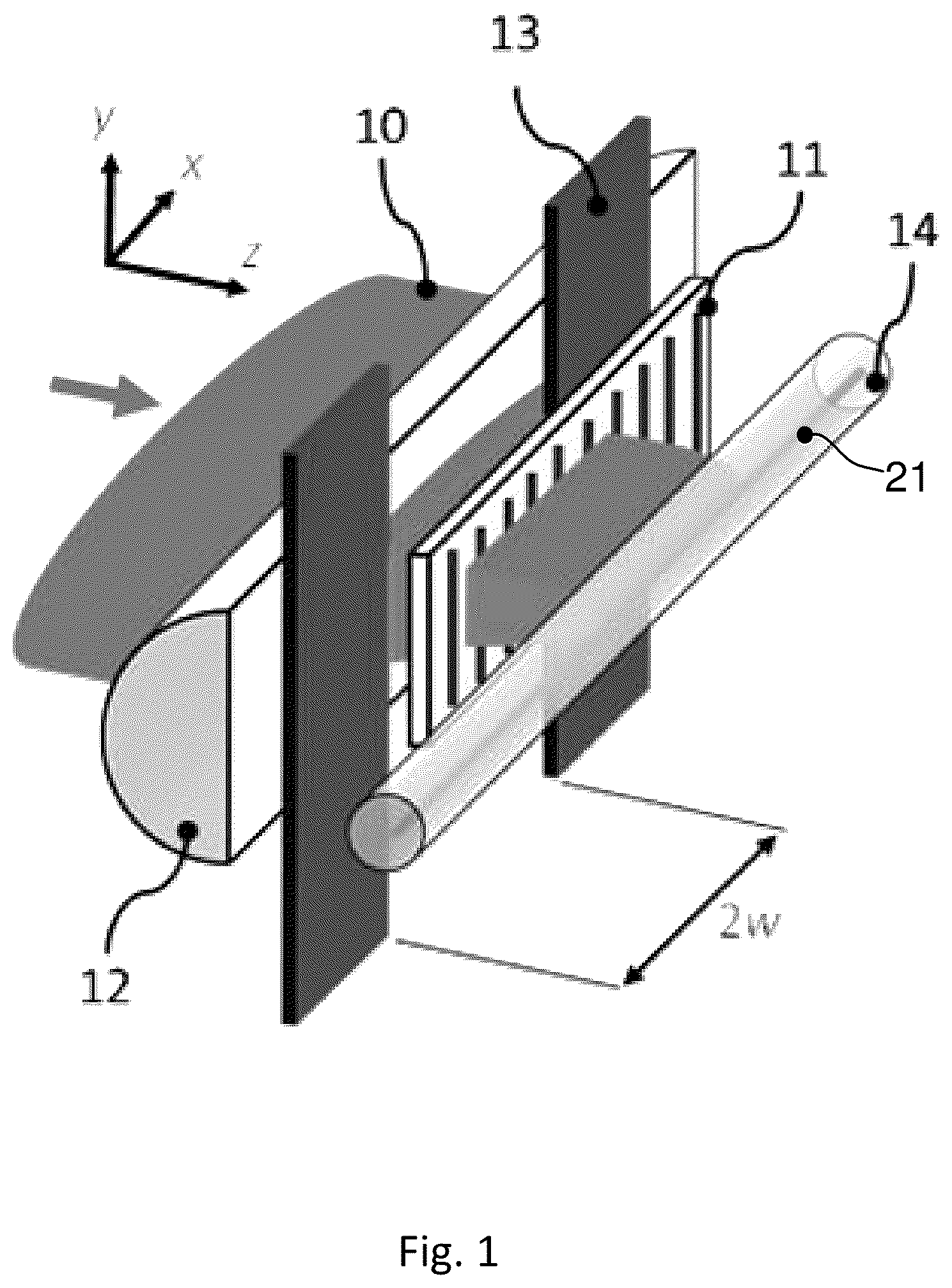 Patent US12613372 Figure 1 – Low scattering loss high temperature stable fiber Bragg grating sensor based on micropore formation and method for producing same